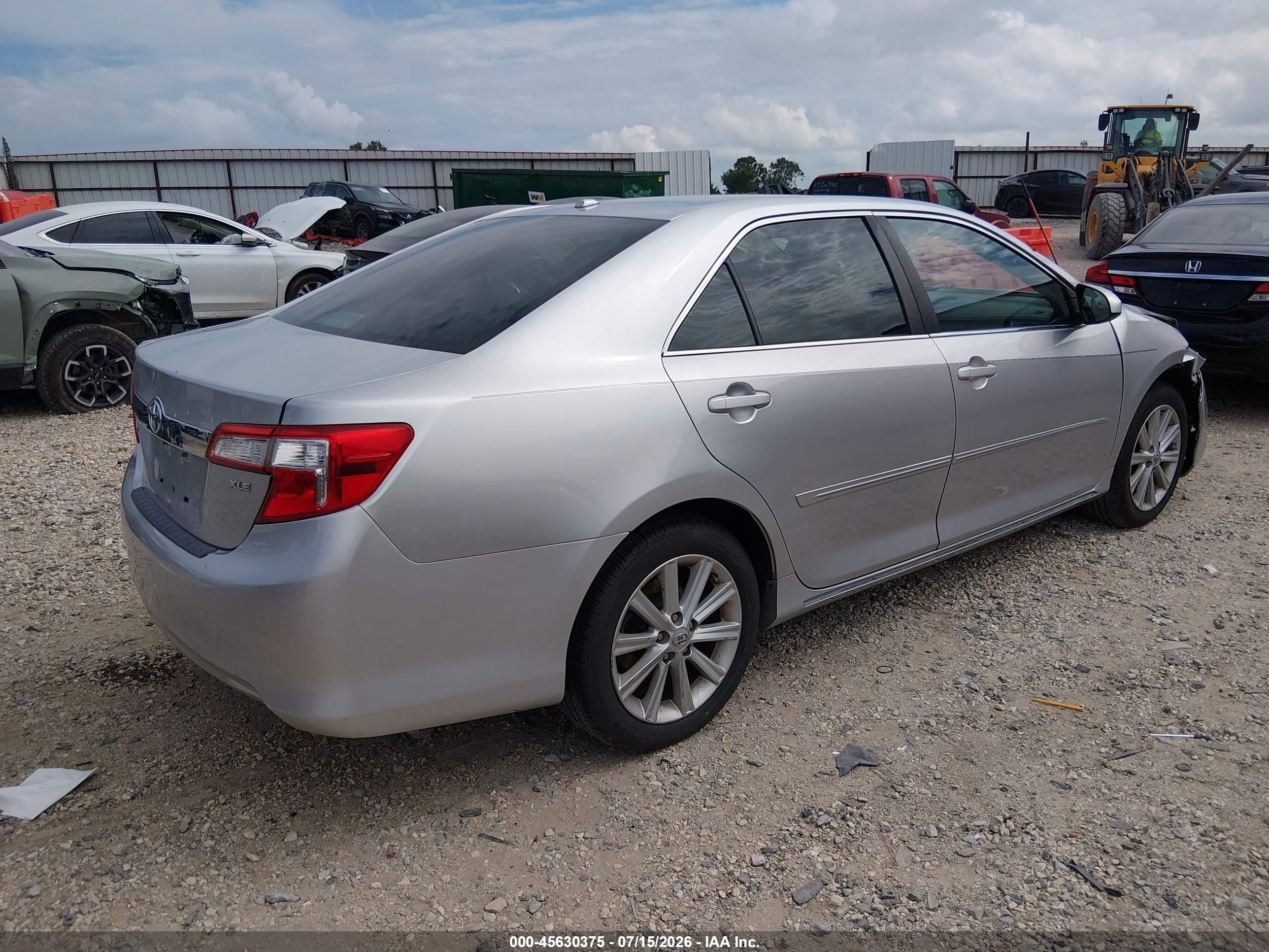 2013 Toyota Camry Xle Silver vin: 4T4BF1FK0DR310316