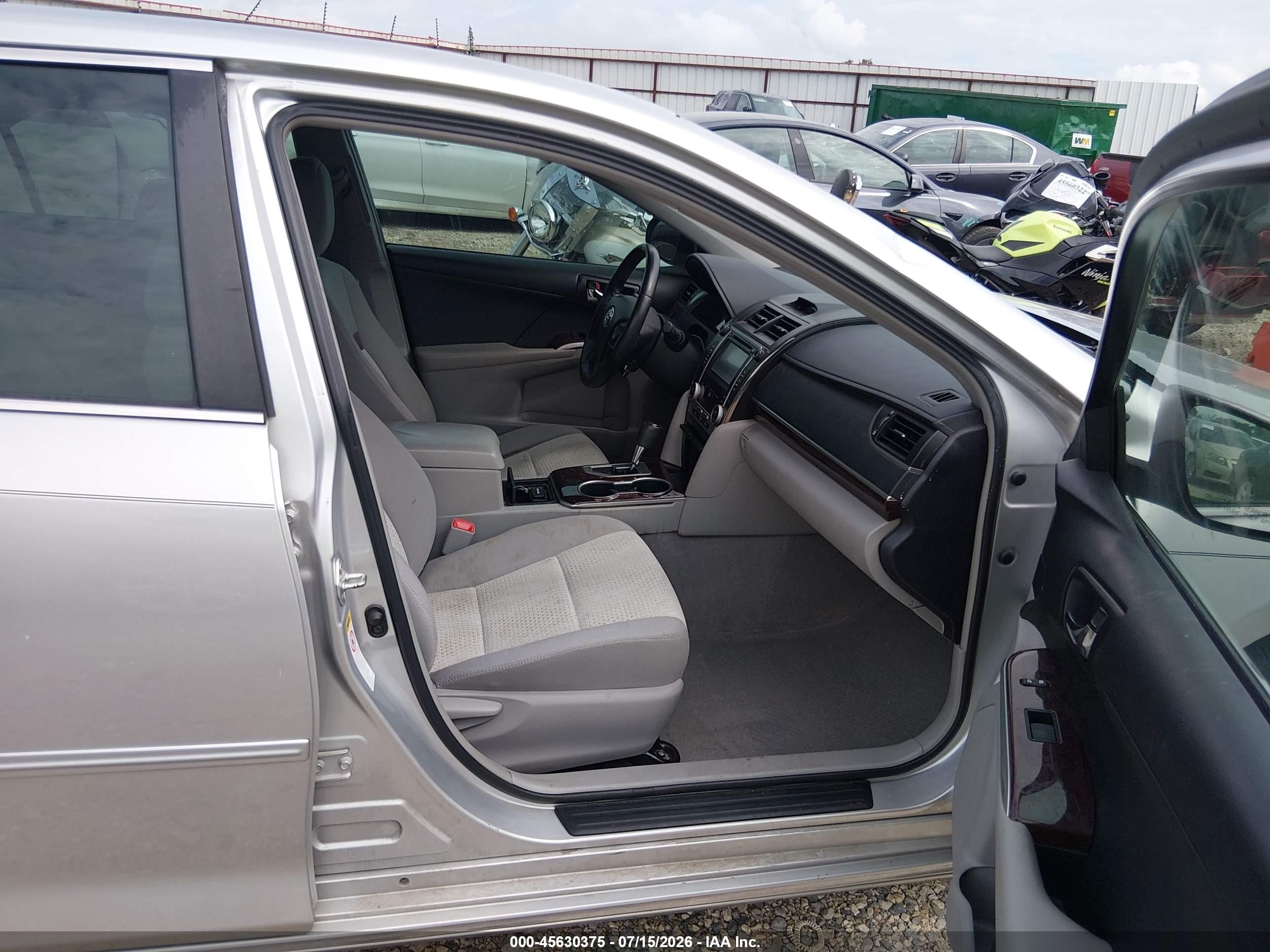 2013 Toyota Camry Xle Silver vin: 4T4BF1FK0DR310316