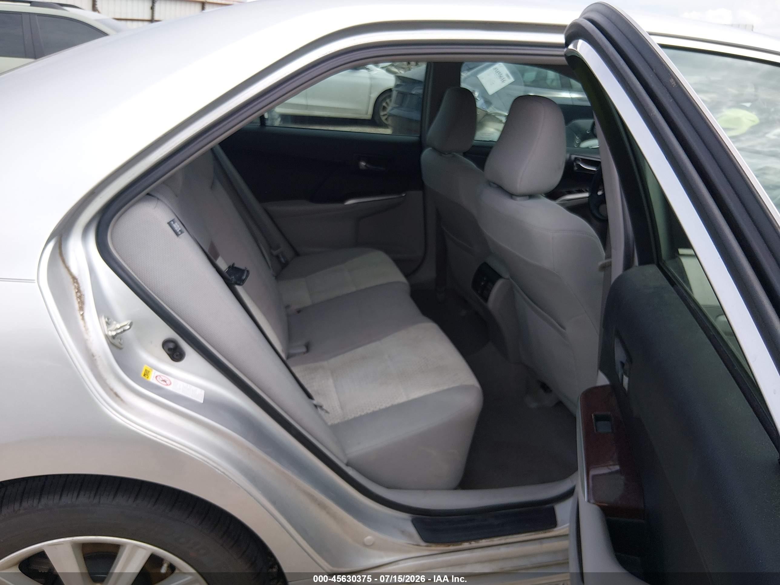 2013 Toyota Camry Xle Silver vin: 4T4BF1FK0DR310316