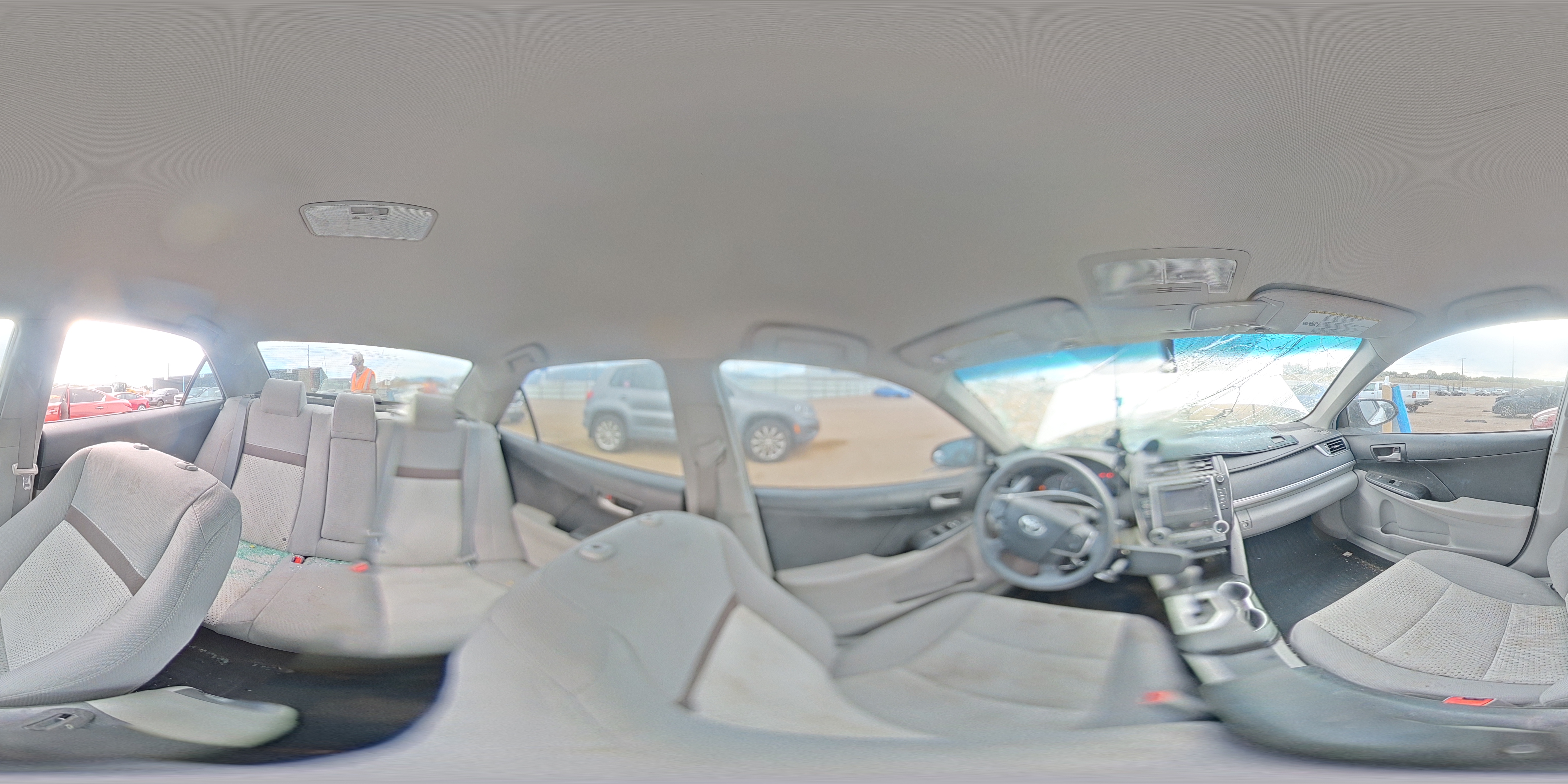 2013 Toyota Camry Le White vin: 4T4BF1FK0DR311935