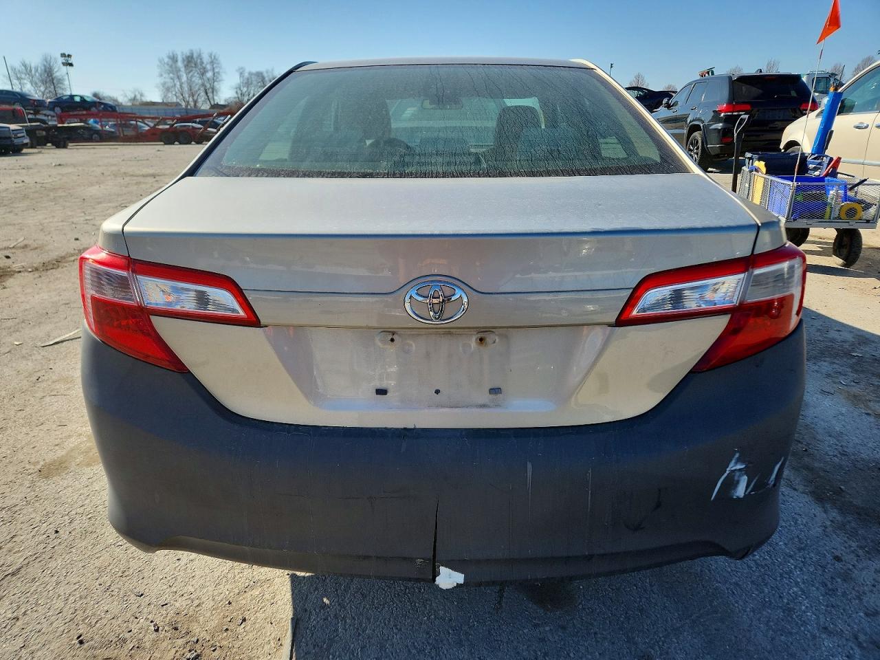 2013 Toyota Camry L Beige vin: 4T4BF1FK0DR314091