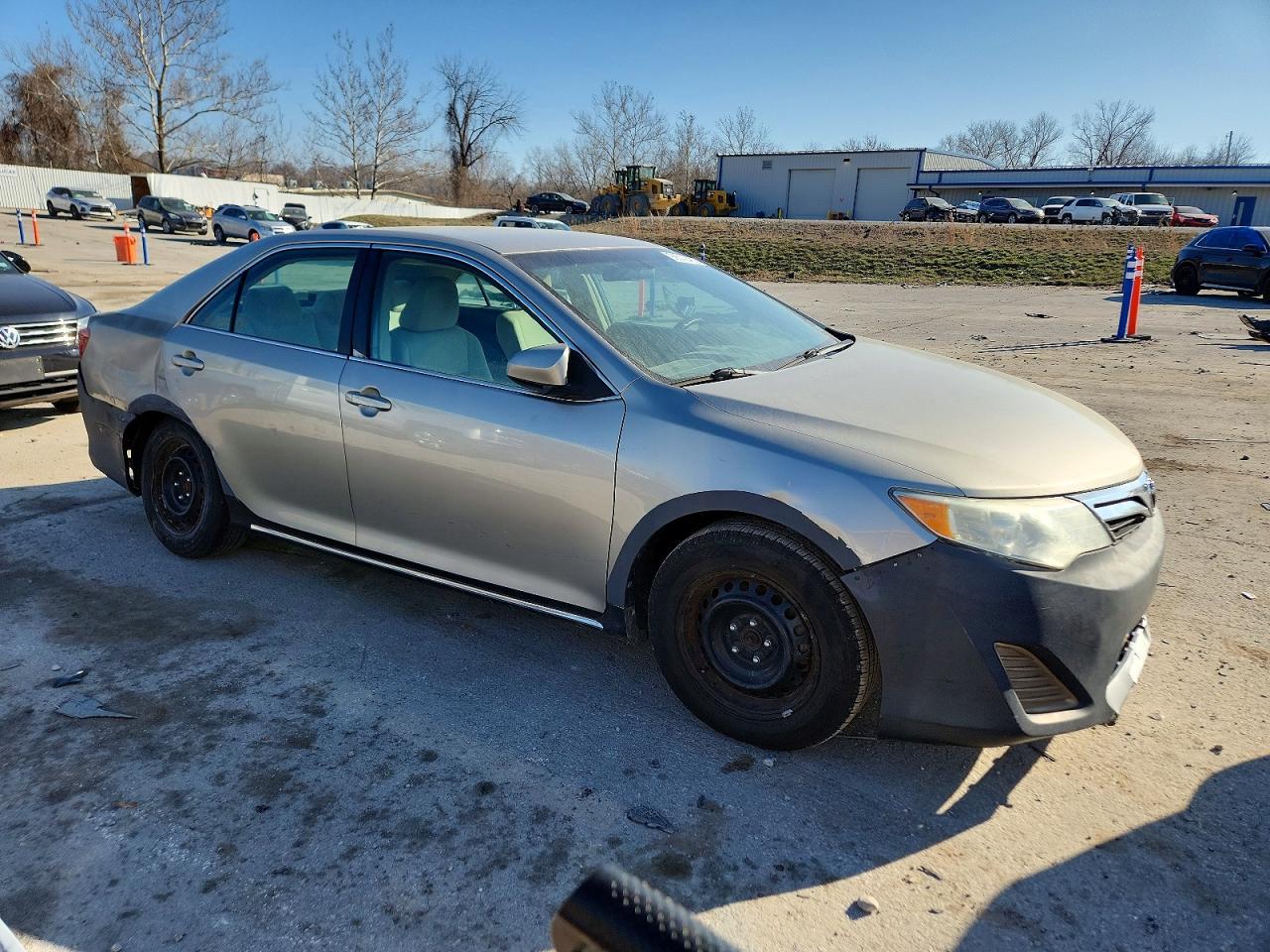 2013 Toyota Camry L Beige vin: 4T4BF1FK0DR314091