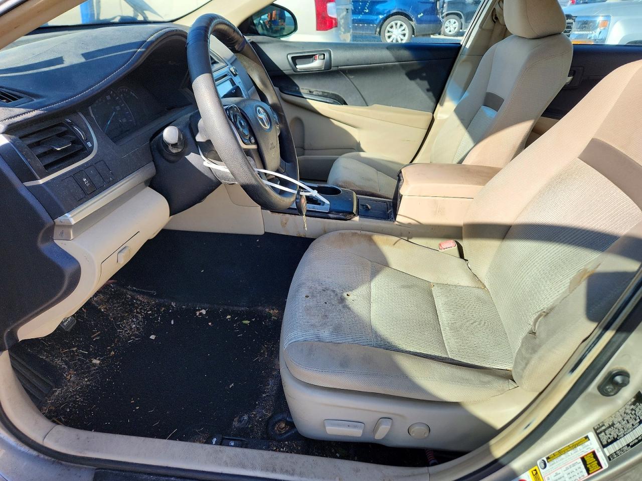 2013 Toyota Camry L Beige vin: 4T4BF1FK0DR314091