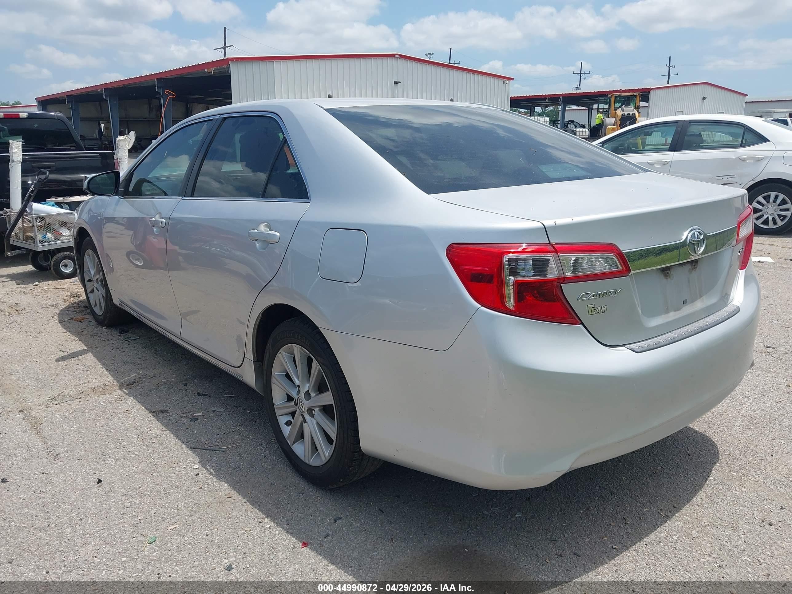 2013 Toyota Camry Xle Silver vin: 4T4BF1FK0DR334129