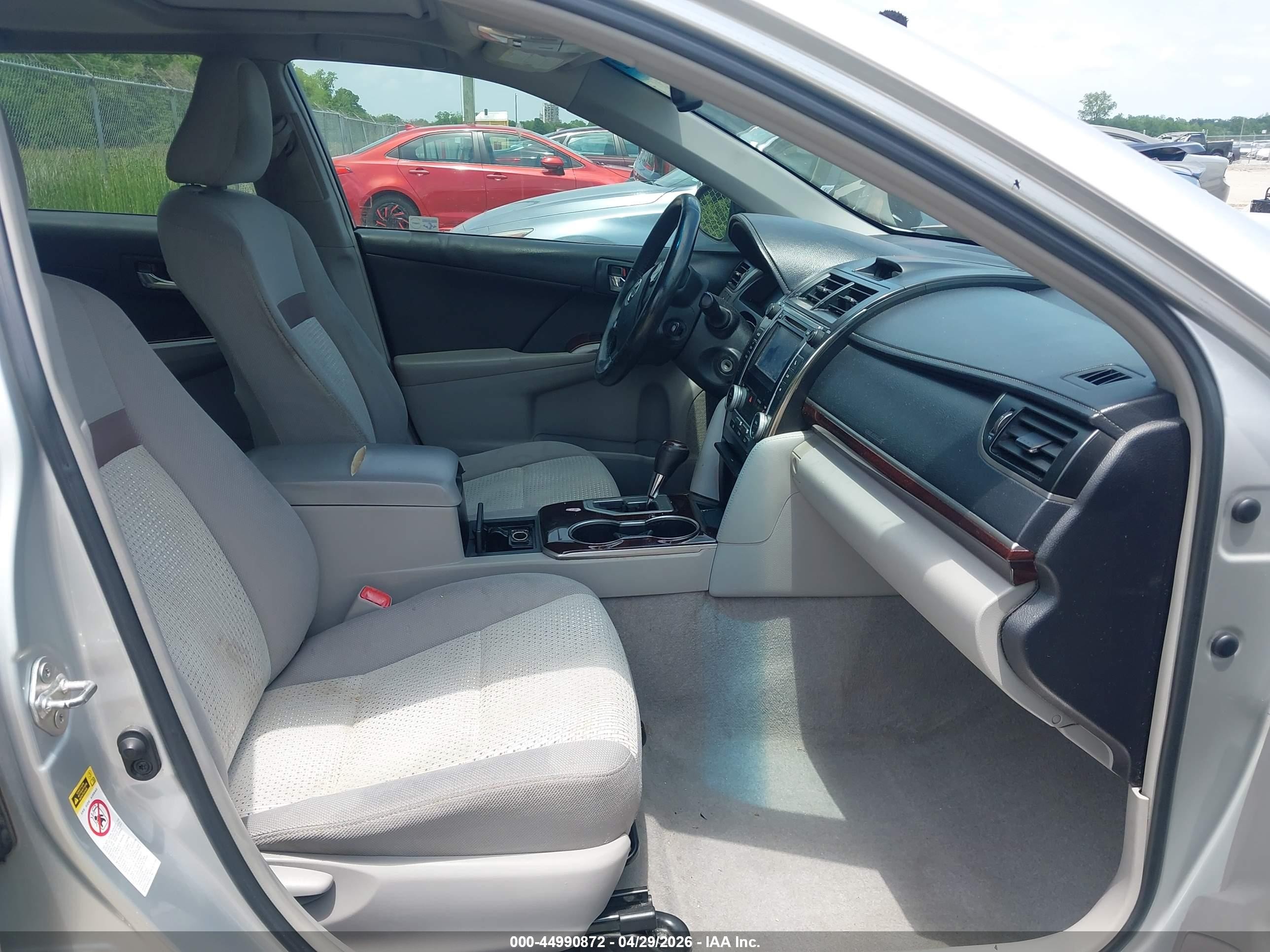 2013 Toyota Camry Xle Silver vin: 4T4BF1FK0DR334129