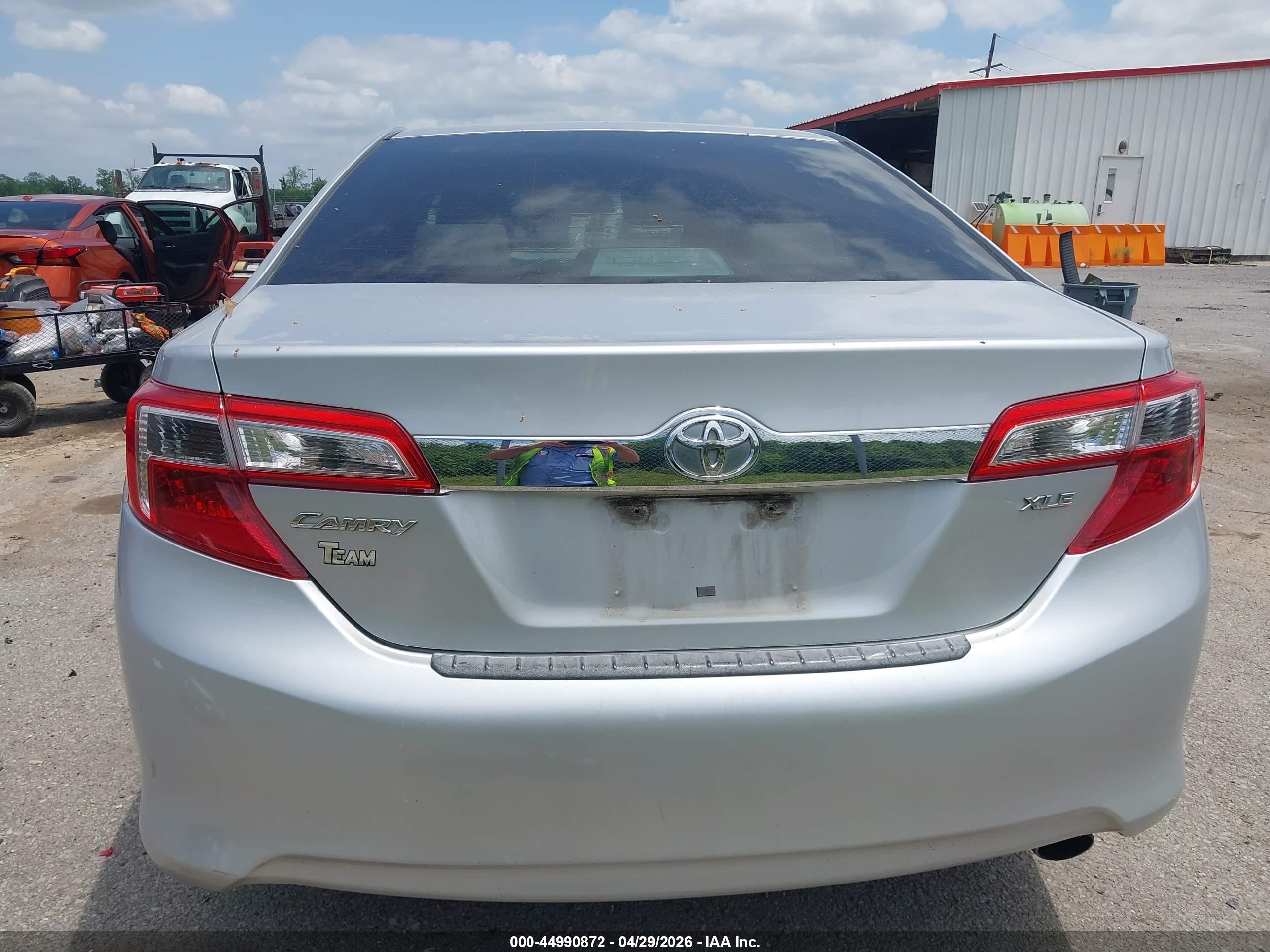 2013 Toyota Camry Xle Silver vin: 4T4BF1FK0DR334129