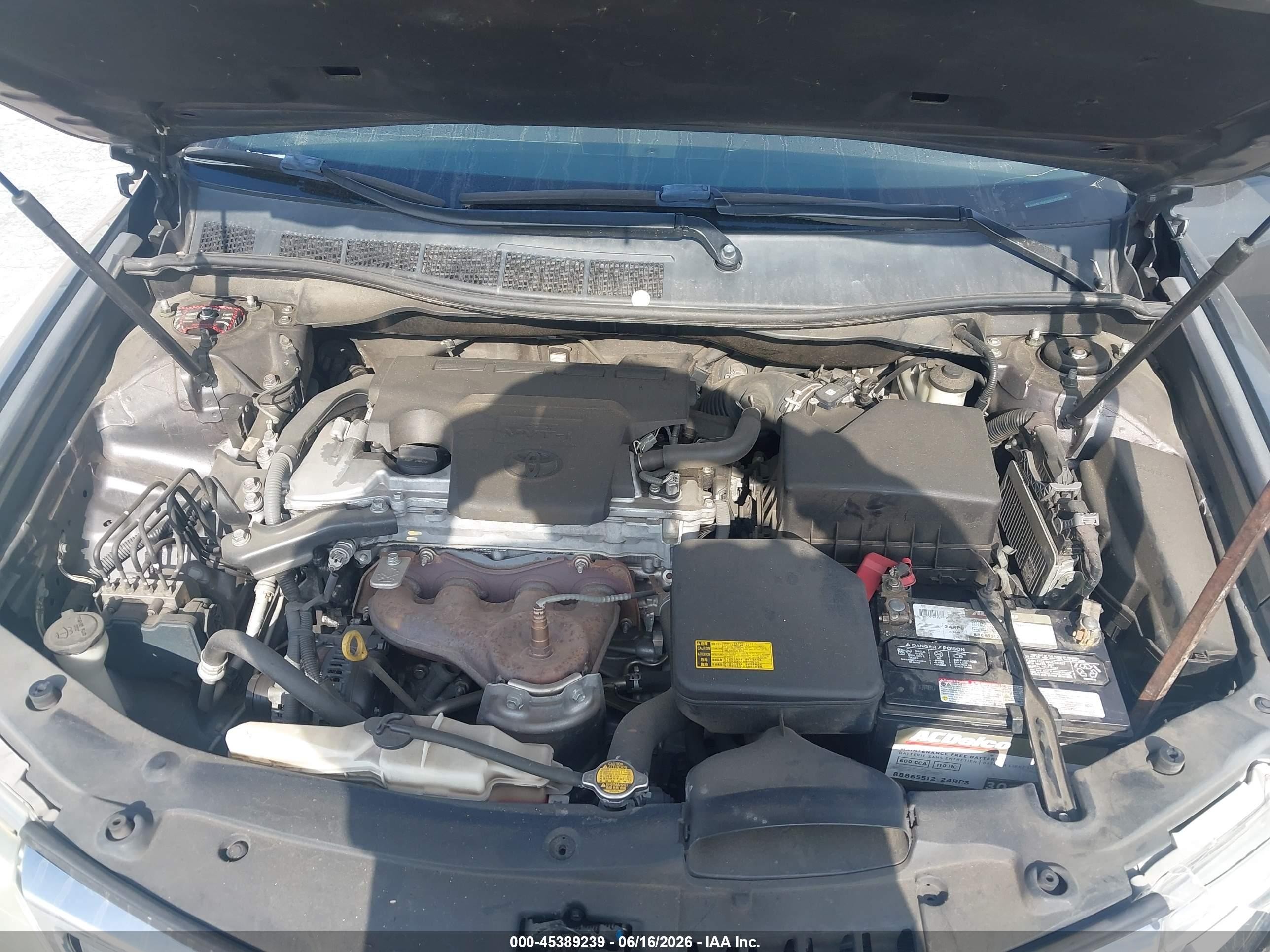 2013 Toyota Camry Xle Gray vin: 4T4BF1FK0DR336138
