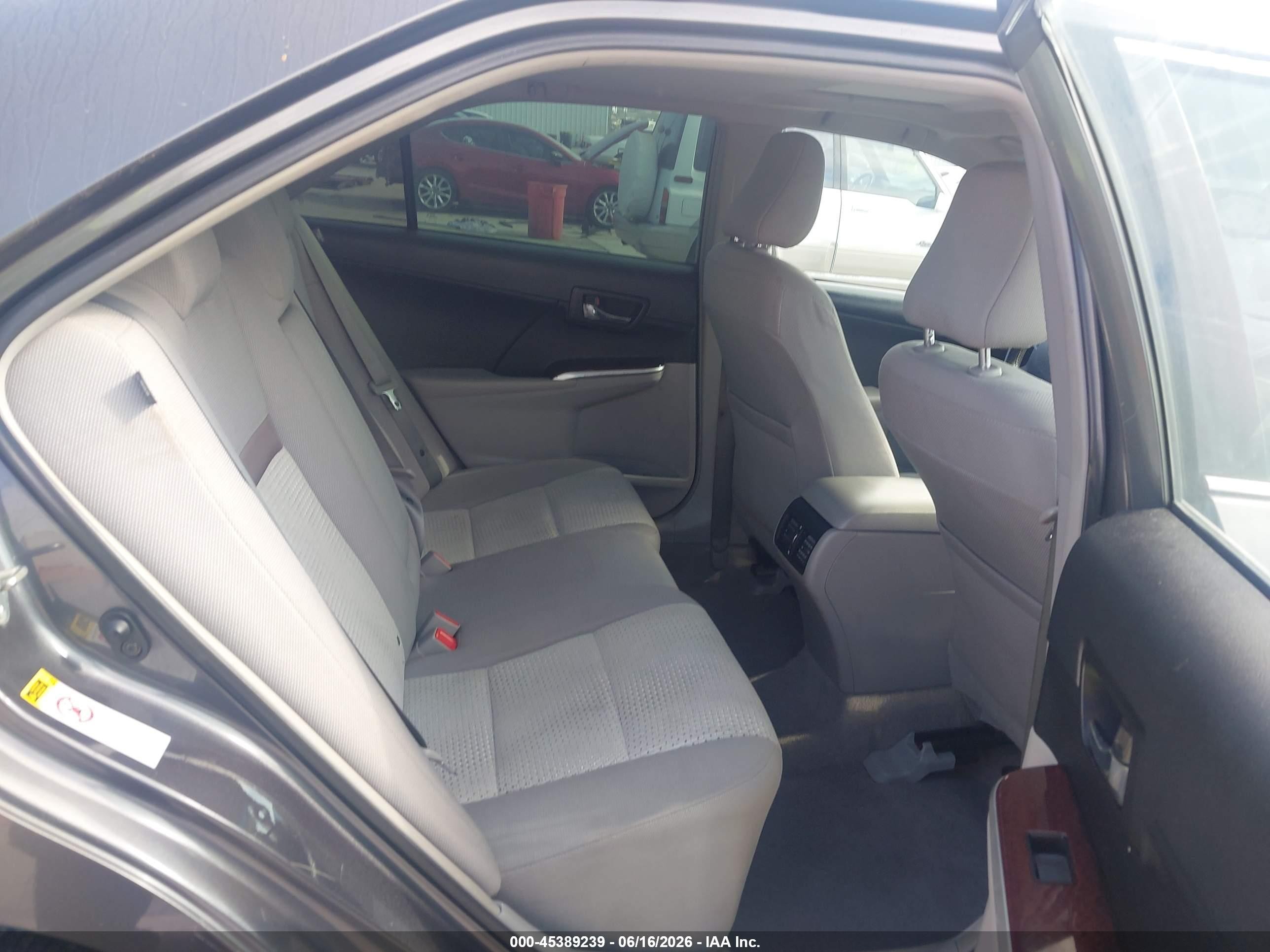 2013 Toyota Camry Xle Gray vin: 4T4BF1FK0DR336138