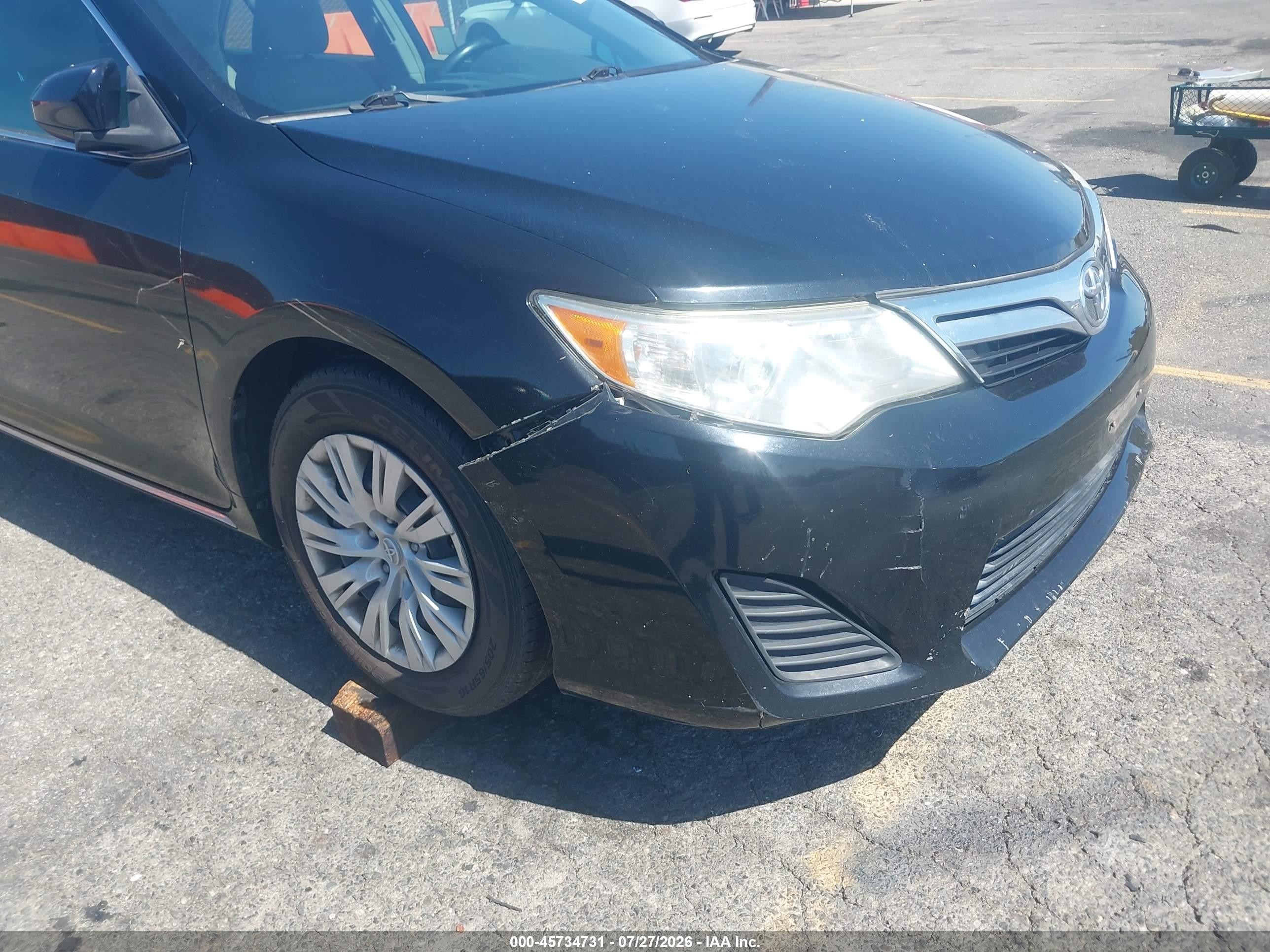 2014 Toyota Camry Le Black vin: 4T4BF1FK0ER338330