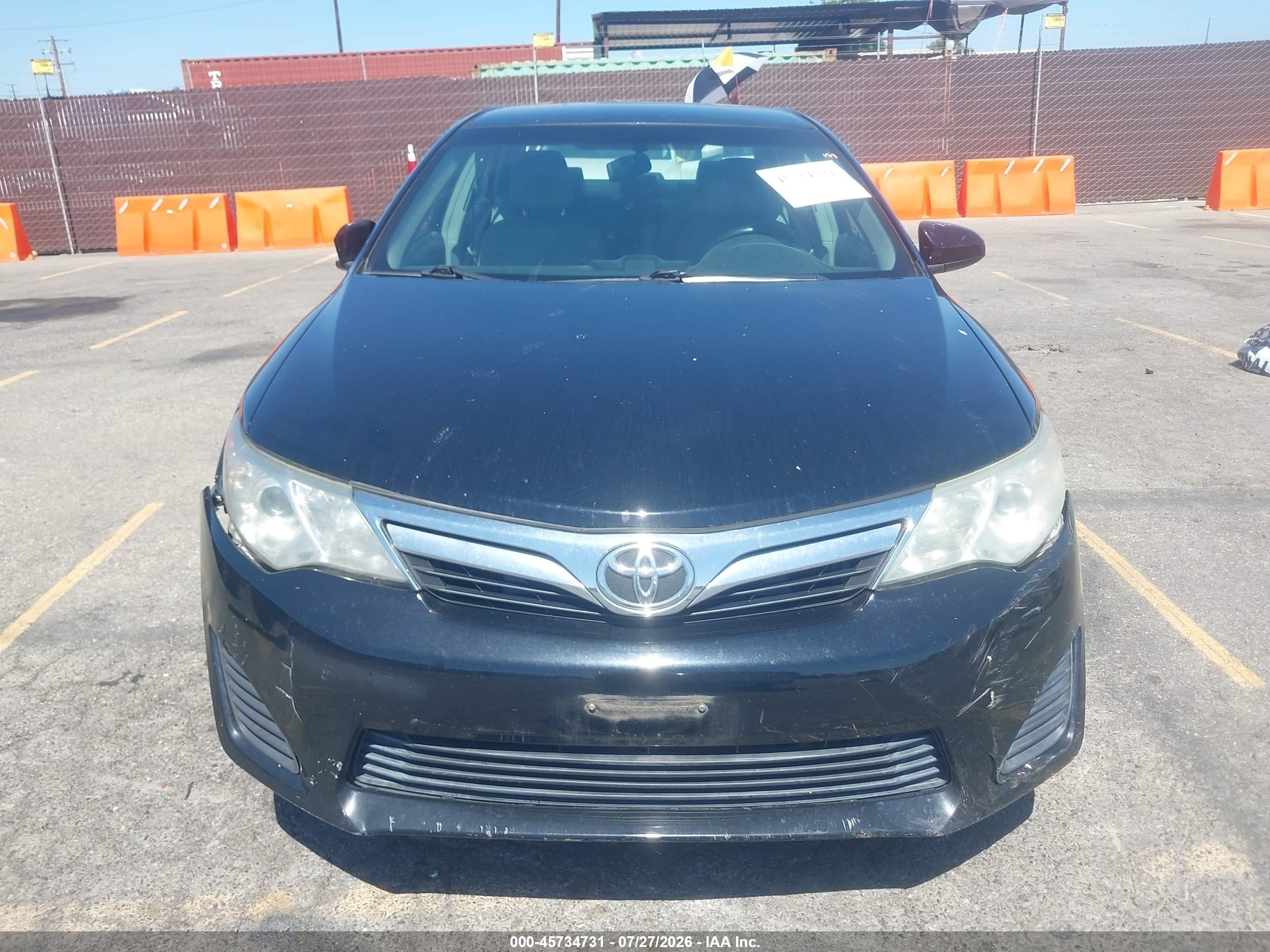 2014 Toyota Camry Le Black vin: 4T4BF1FK0ER338330
