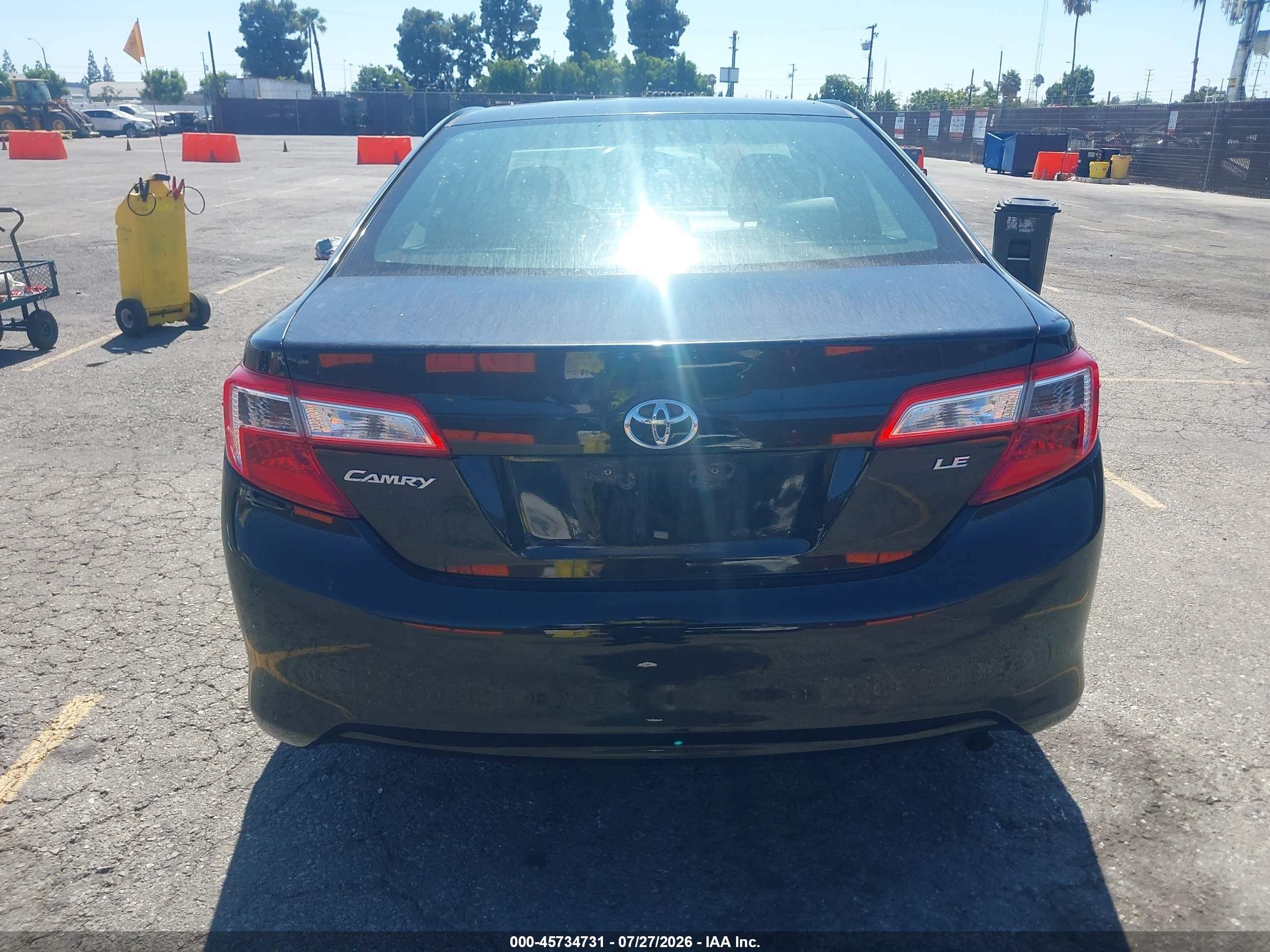 2014 Toyota Camry Le Black vin: 4T4BF1FK0ER338330