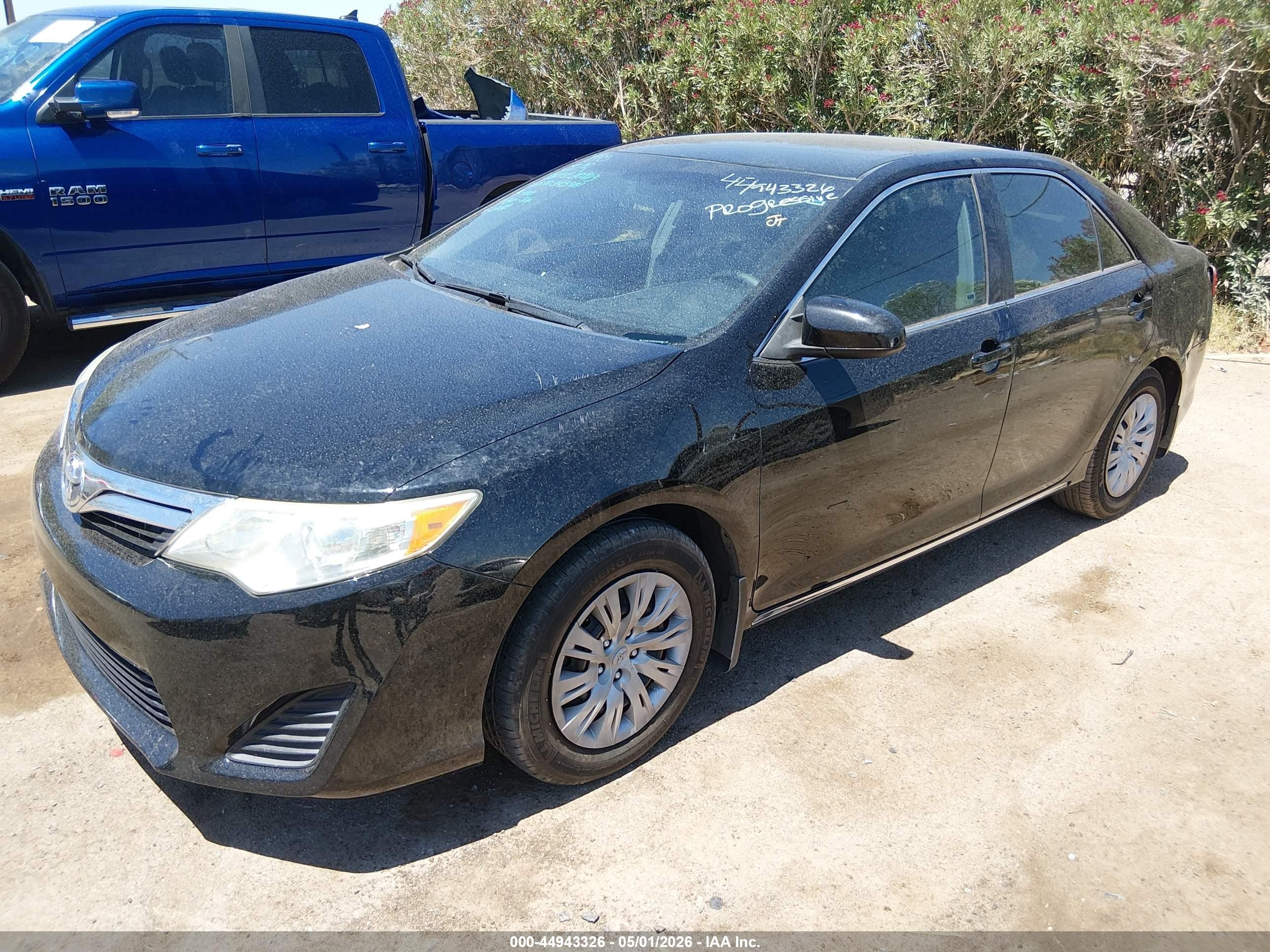 2014 Toyota Camry Le Черный vin: 4T4BF1FK0ER343981