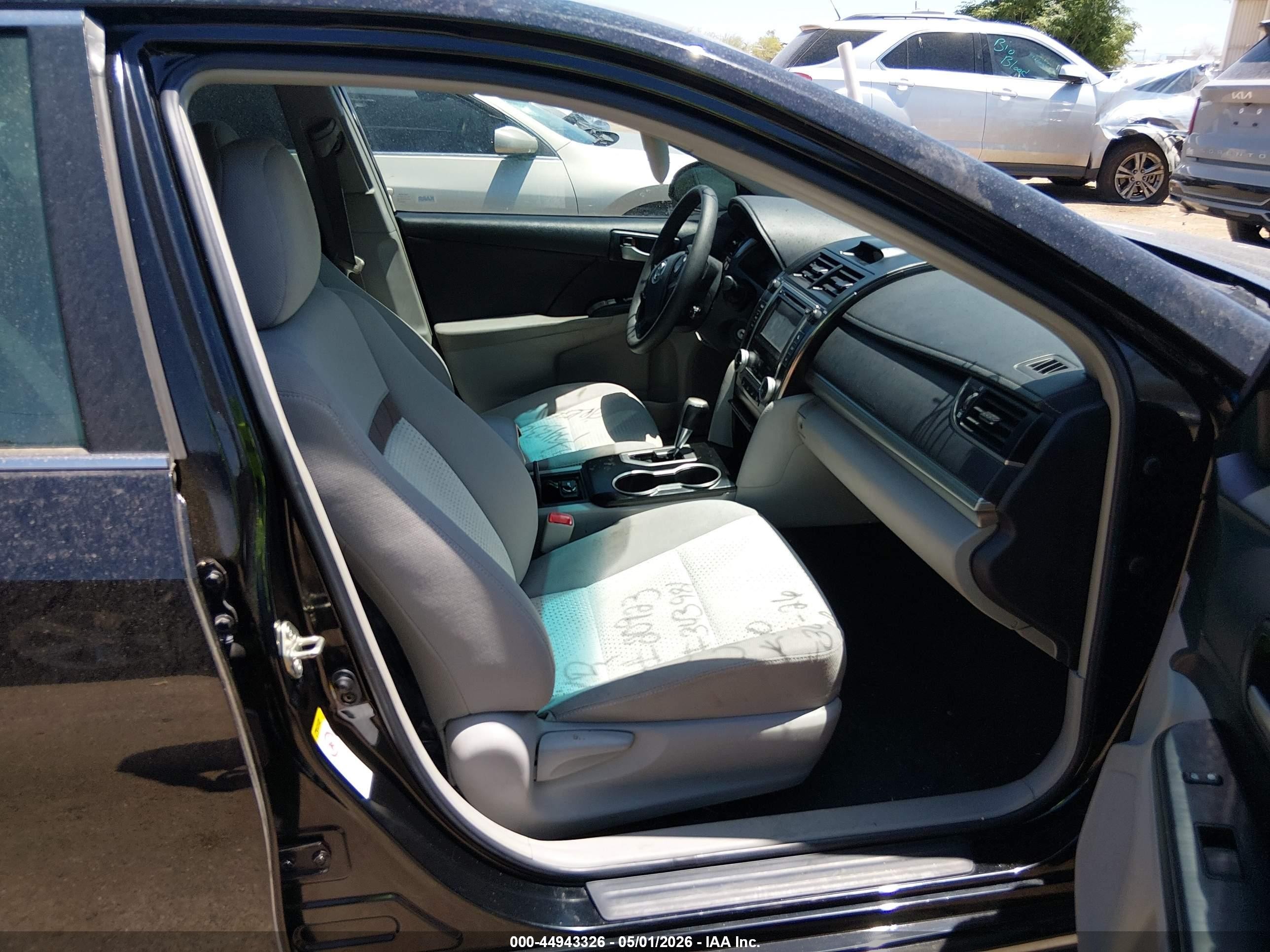 2014 Toyota Camry Le Черный vin: 4T4BF1FK0ER343981