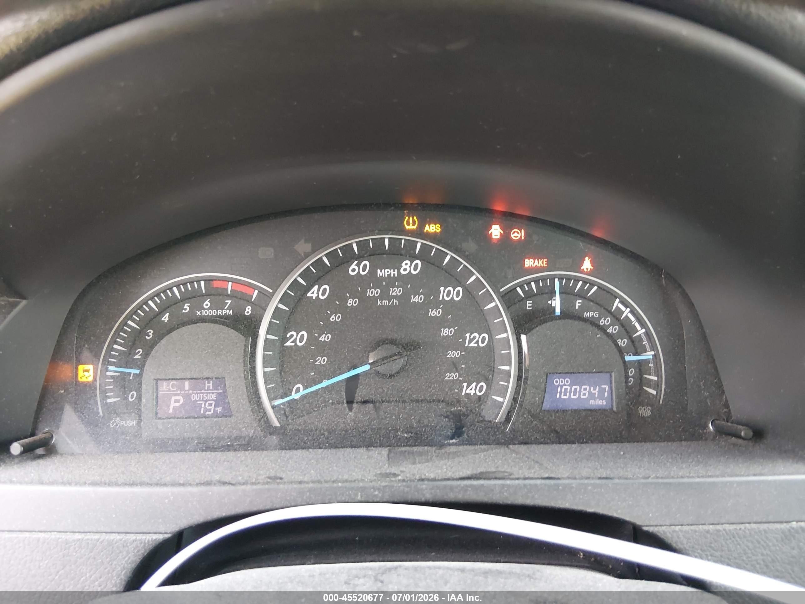 2014 Toyota Camry Le Gray vin: 4T4BF1FK0ER348145