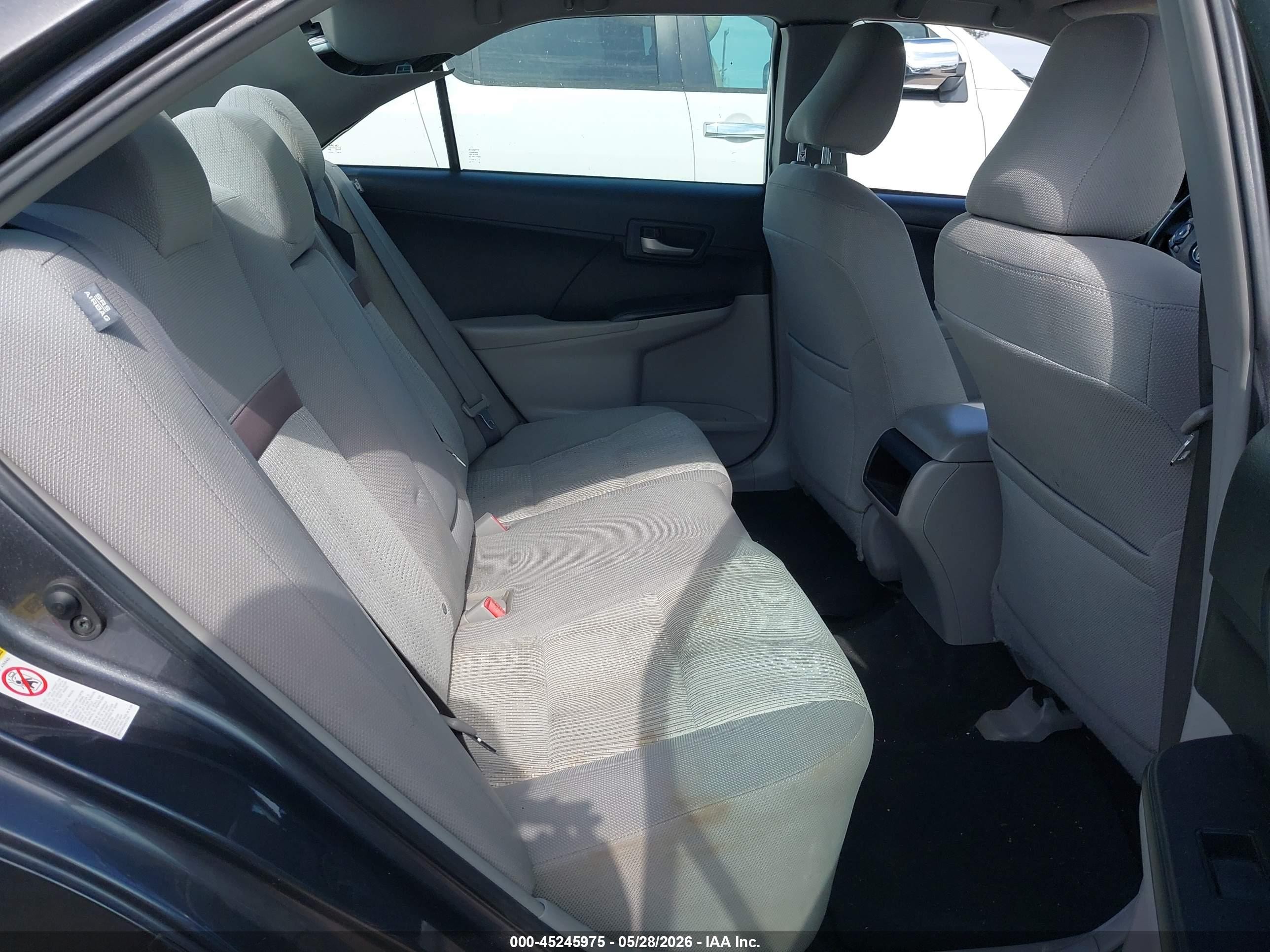 2014 Toyota Camry Le Gray vin: 4T4BF1FK0ER356813