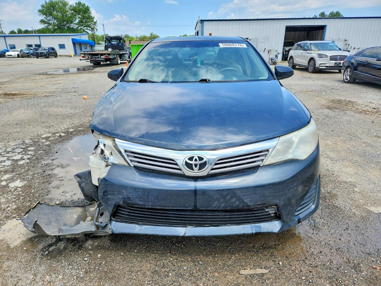 2014 Toyota Camry L Green vin: 4T4BF1FK0ER364829