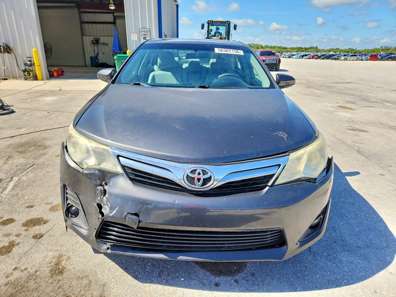 2014 Toyota Camry Le Gray vin: 4T4BF1FK0ER373434