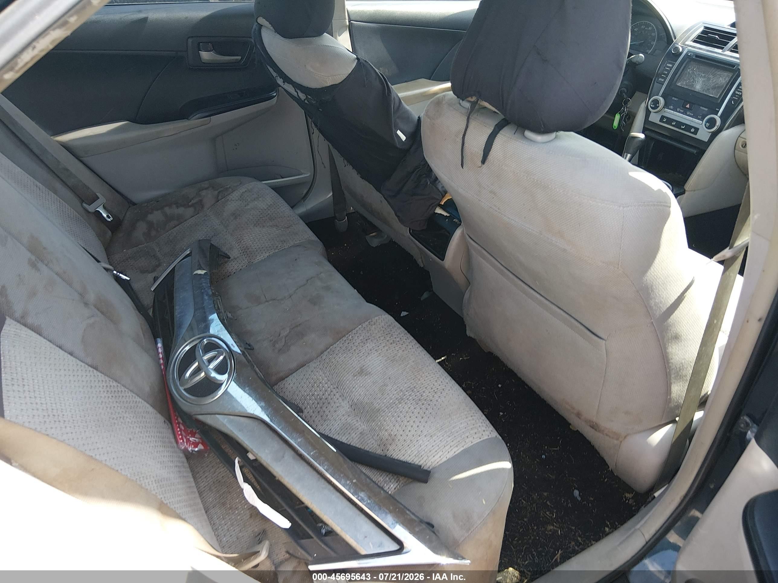 2014 Toyota Camry Le Black vin: 4T4BF1FK0ER380447