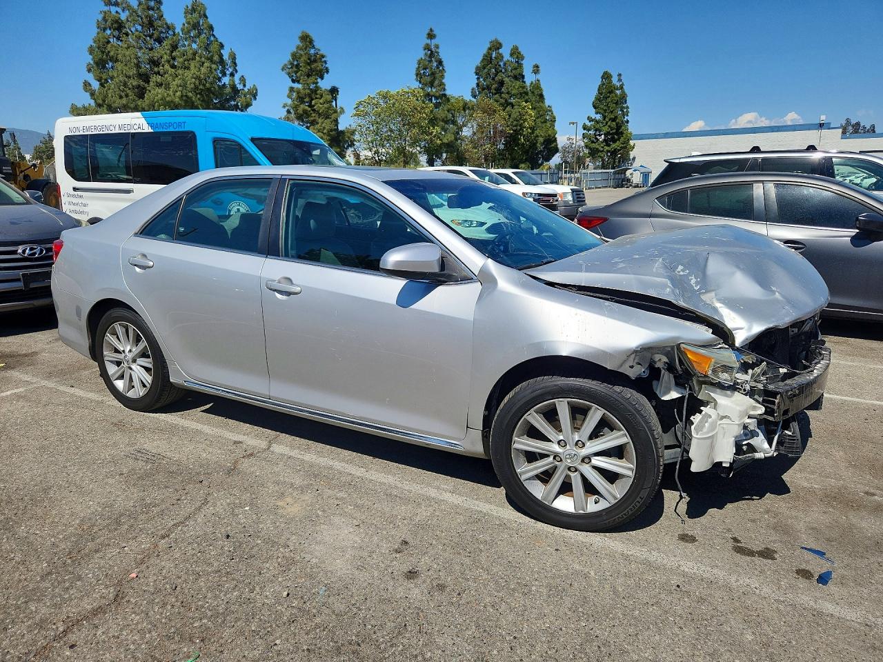 2014 Toyota Camry Xle Silver vin: 4T4BF1FK0ER391044