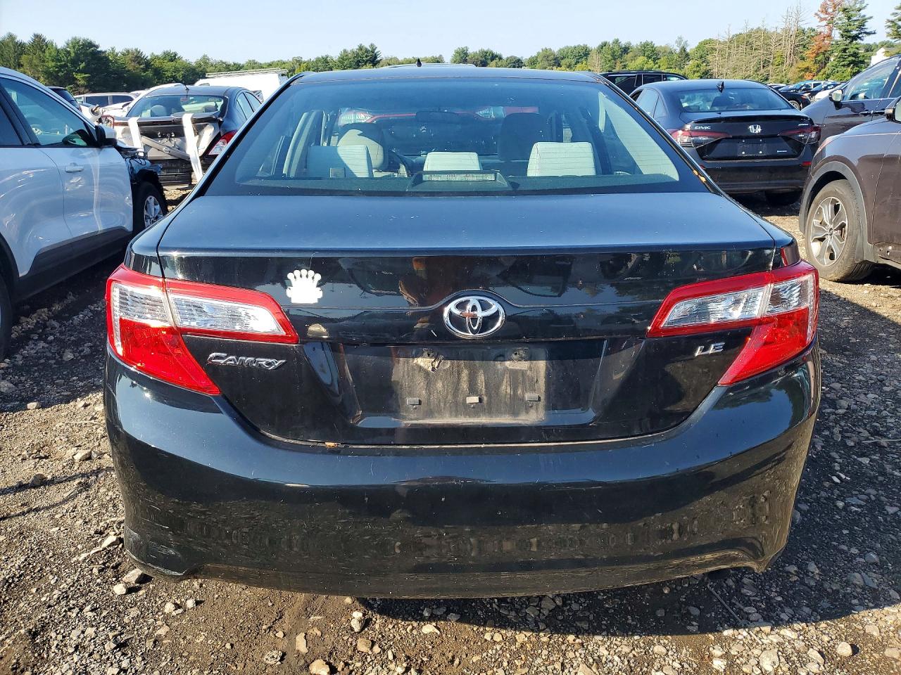 2014 Toyota Camry Le Black vin: 4T4BF1FK0ER398088
