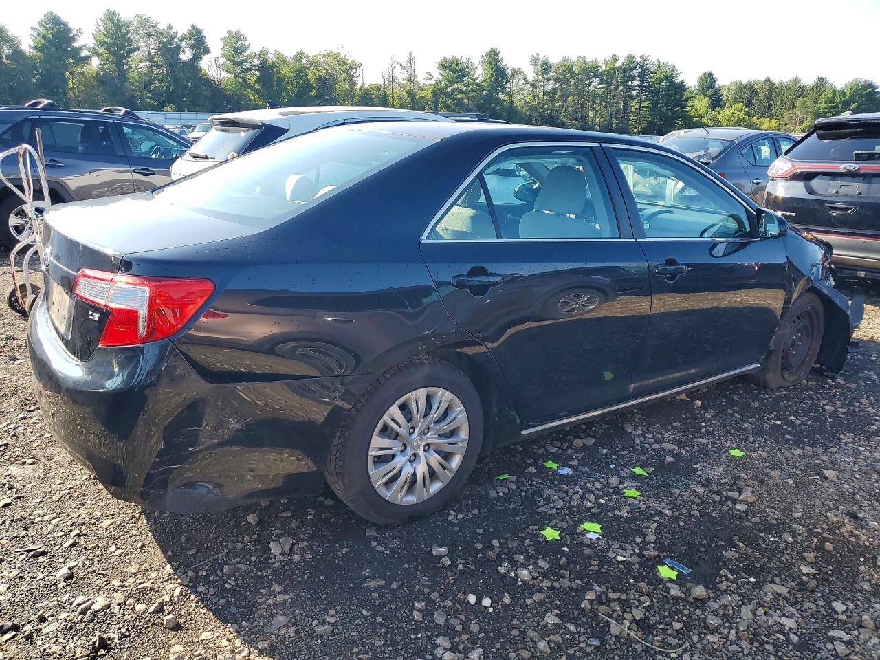 2014 Toyota Camry Le Black vin: 4T4BF1FK0ER398088