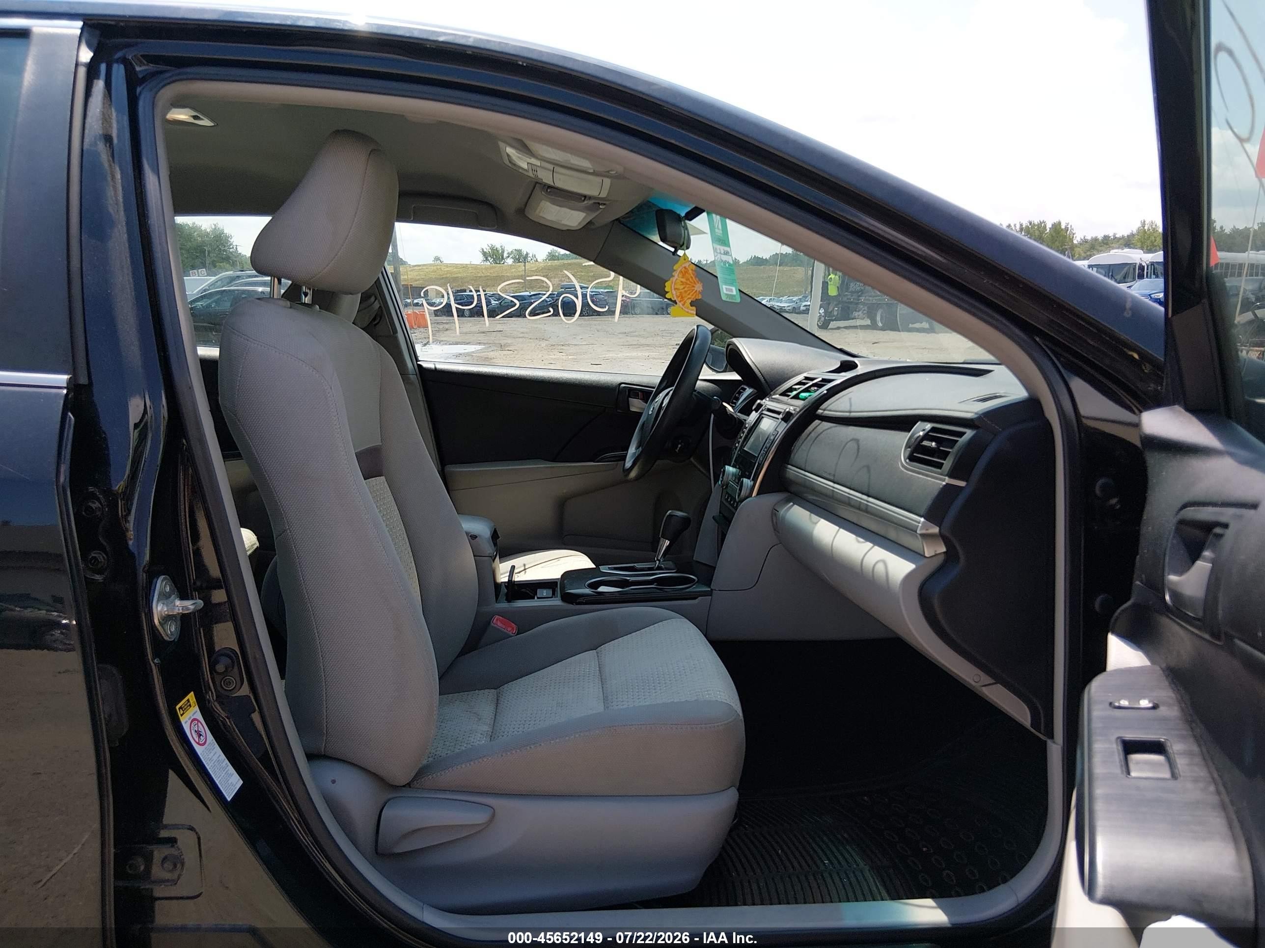 2014 Toyota Camry Le Black vin: 4T4BF1FK0ER407677