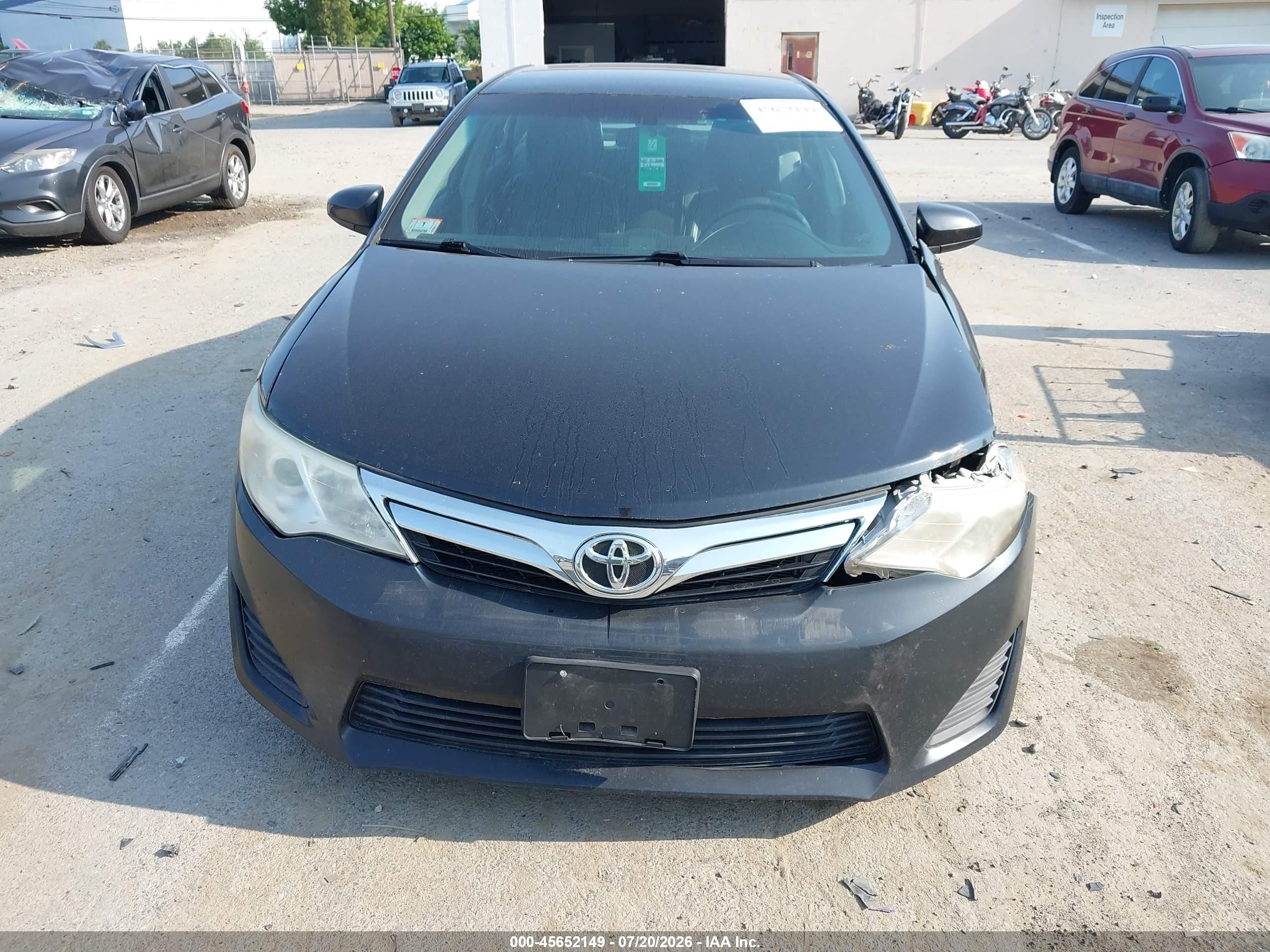 2014 Toyota Camry Le Black vin: 4T4BF1FK0ER407677