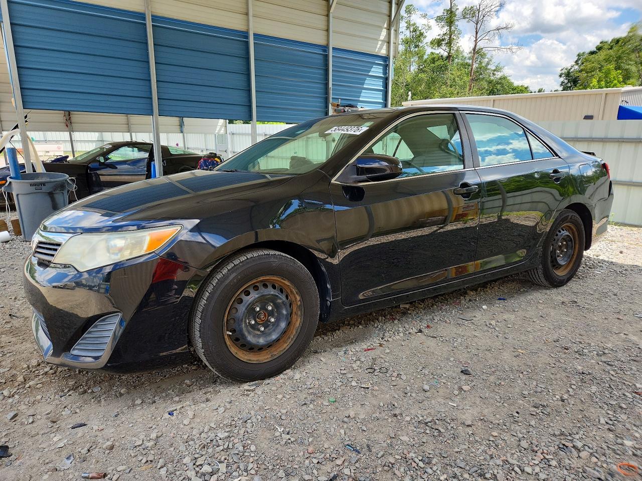 2014 Toyota Camry L Black vin: 4T4BF1FK0ER407842