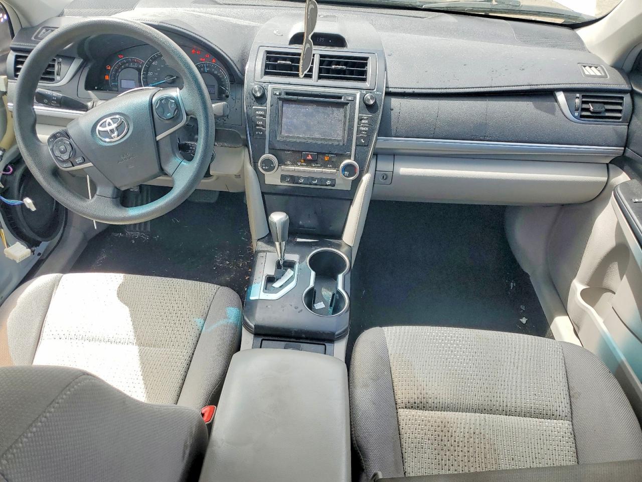2014 Toyota Camry Le White vin: 4T4BF1FK0ER411566