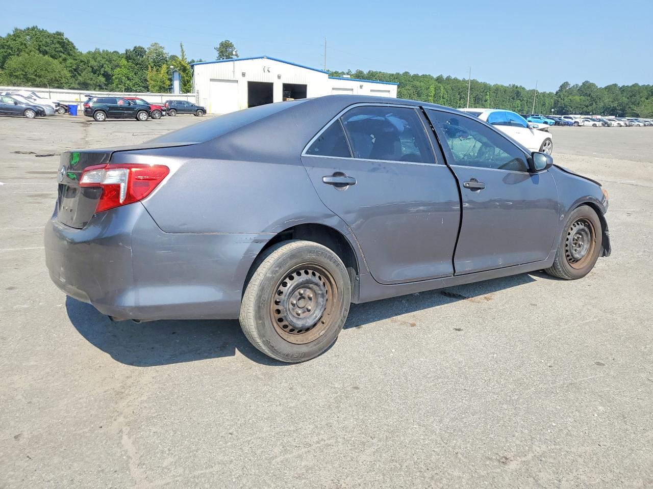2014 Toyota Camry L Gray vin: 4T4BF1FK0ER412846