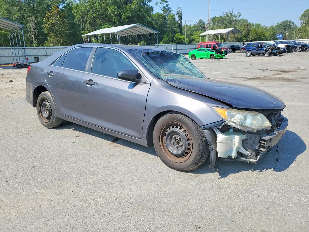 2014 Toyota Camry L Gray vin: 4T4BF1FK0ER412846