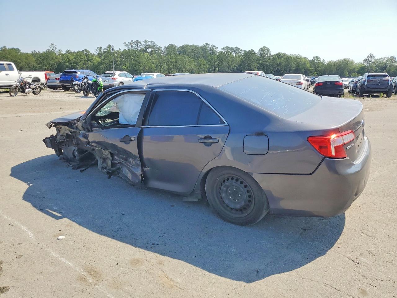 2014 Toyota Camry L Gray vin: 4T4BF1FK0ER412846