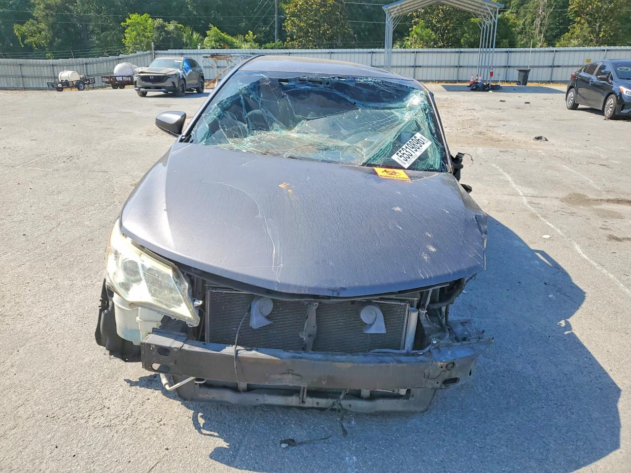 2014 Toyota Camry L Gray vin: 4T4BF1FK0ER412846