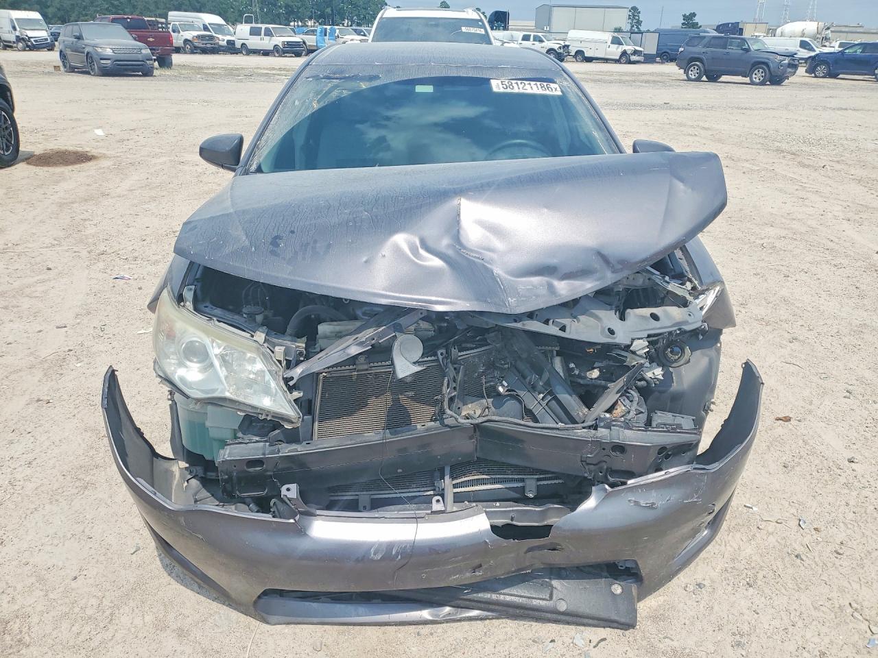 2014 Toyota Camry Le Gray vin: 4T4BF1FK0ER436645