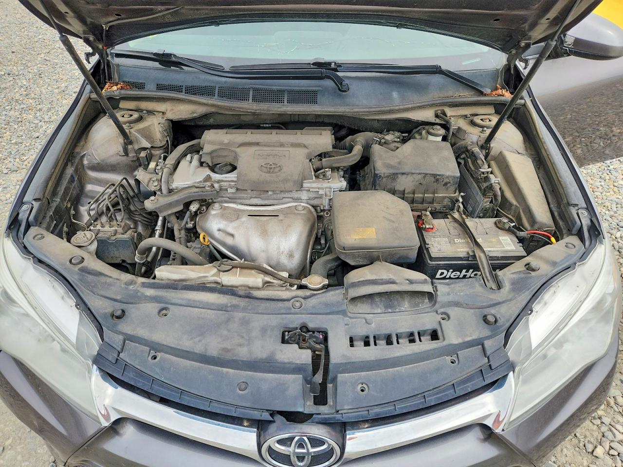 2015 Toyota Camry Le Gray vin: 4T4BF1FK0FR444942