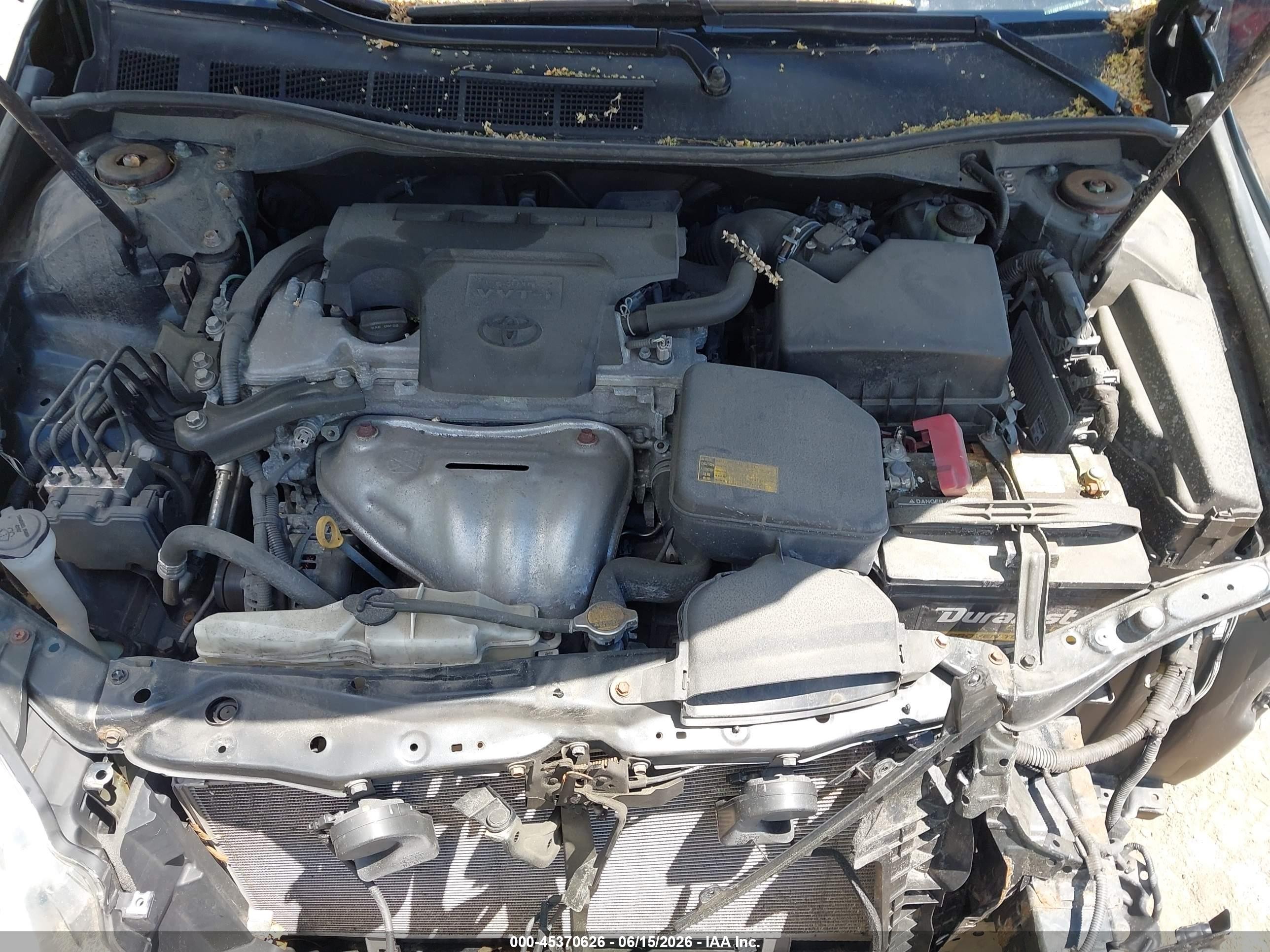 2015 Toyota Camry Le Синий vin: 4T4BF1FK0FR450384