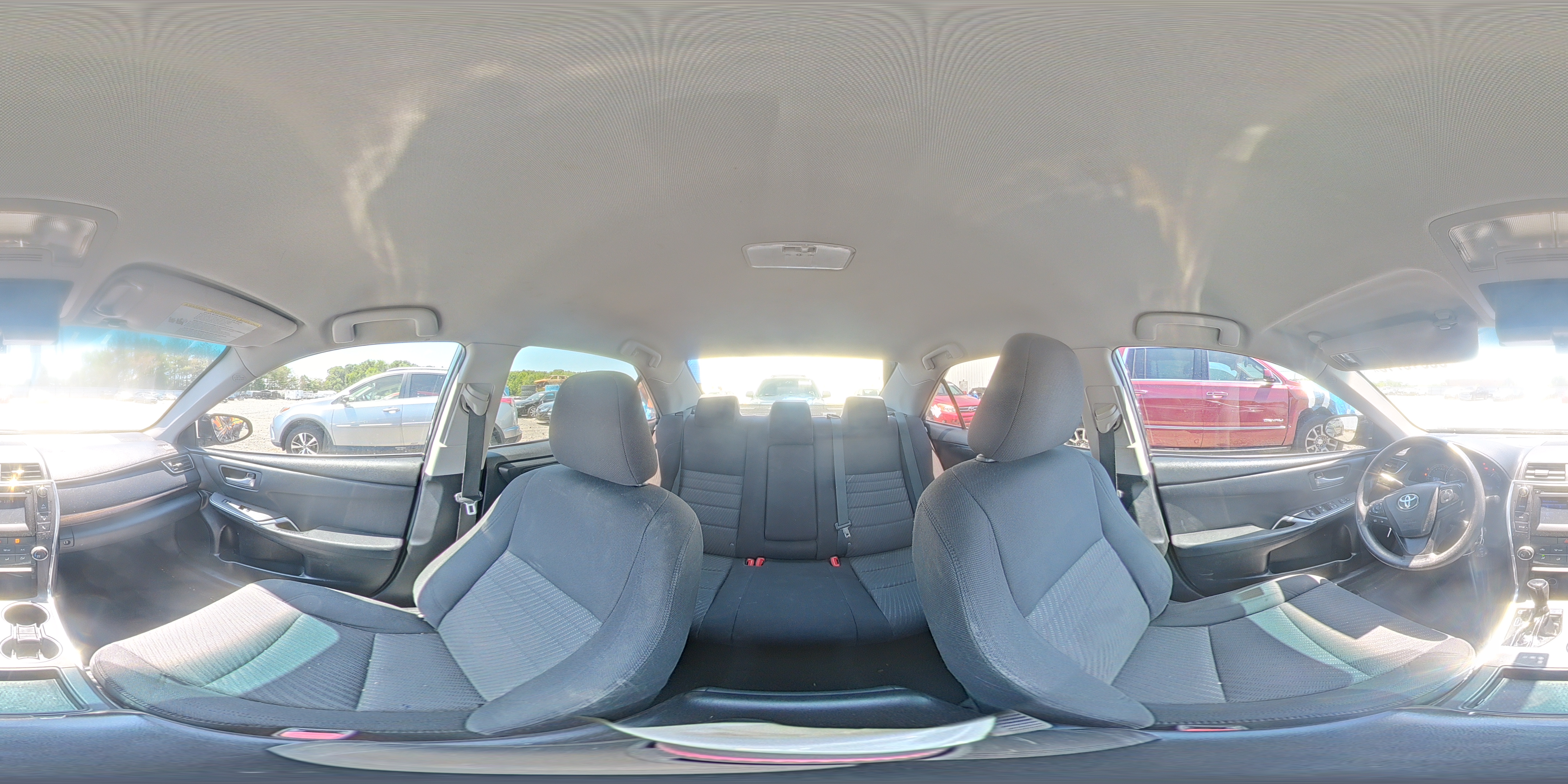 2015 Toyota Camry Le Gray vin: 4T4BF1FK0FR456962