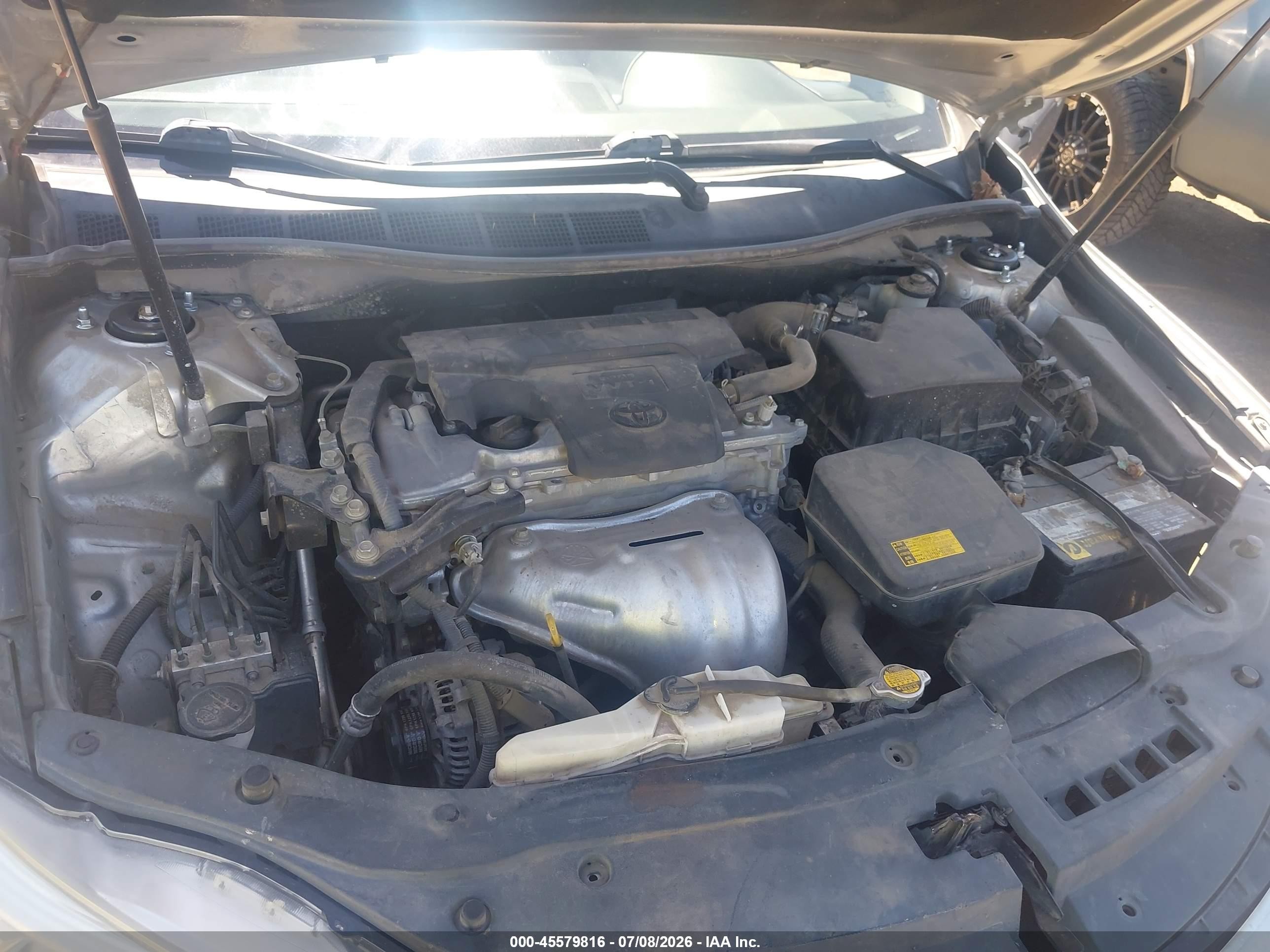 2015 Toyota Camry Le Silver vin: 4T4BF1FK0FR459683