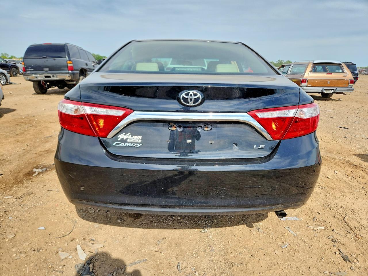 2015 Toyota Camry Le Black vin: 4T4BF1FK0FR488312