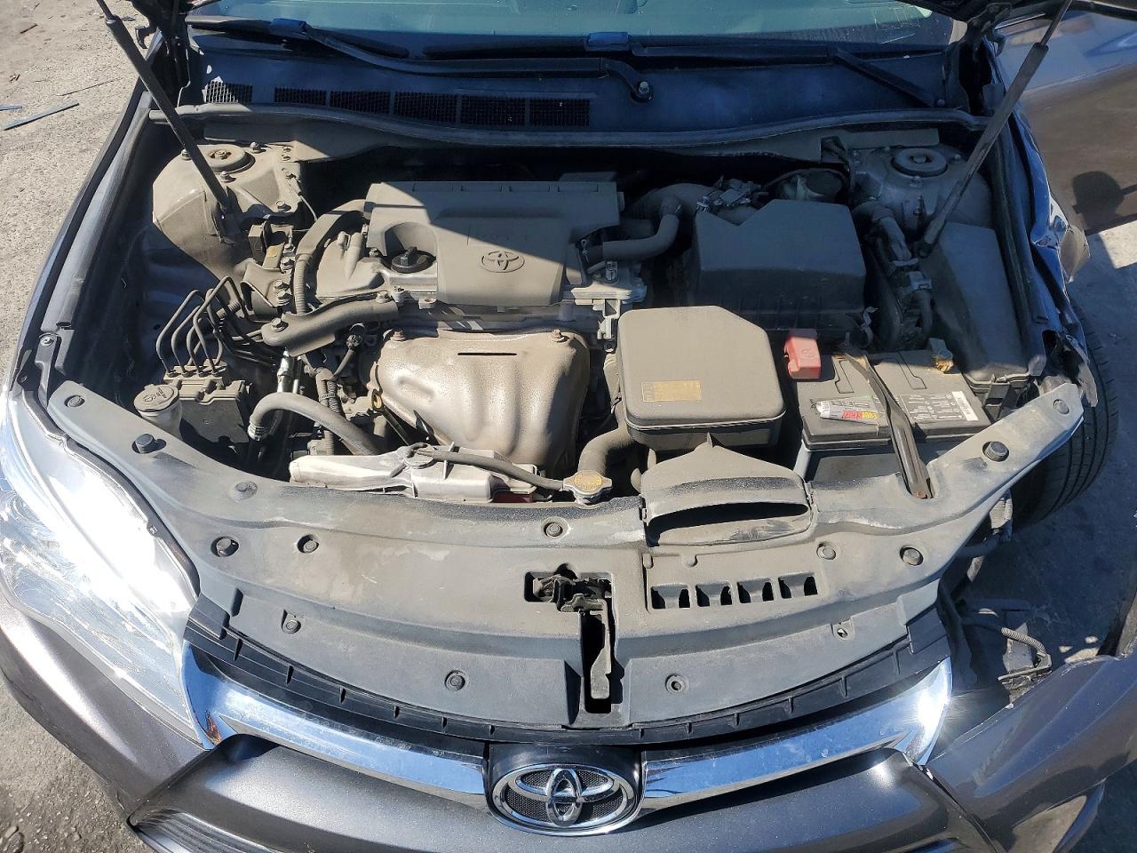 2015 Toyota Camry Xle Gray vin: 4T4BF1FK0FR495504