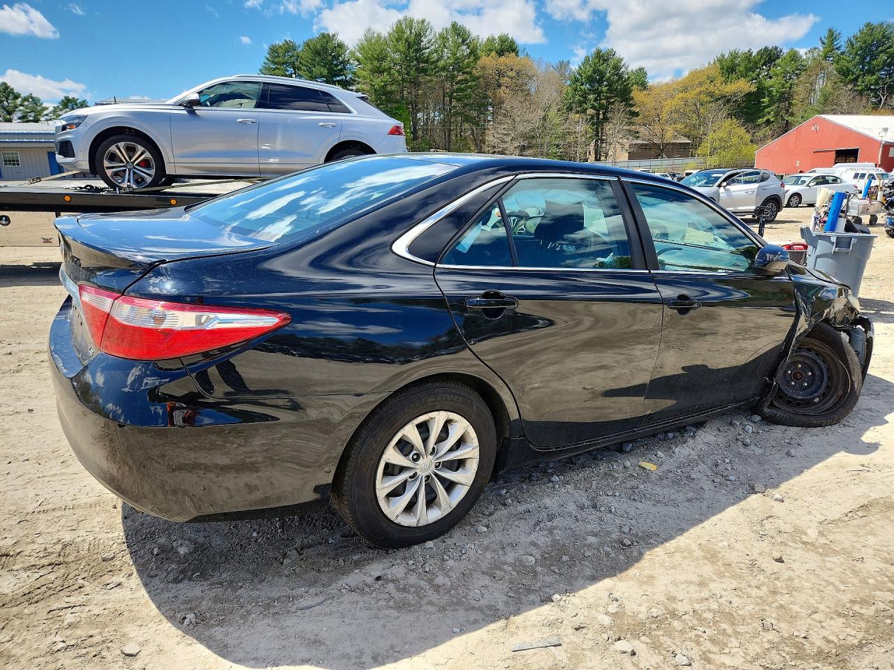 2015 Toyota Camry Le Black vin: 4T4BF1FK0FR495597