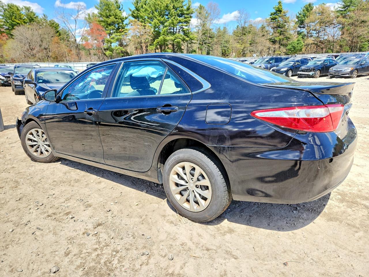 2015 Toyota Camry Le Black vin: 4T4BF1FK0FR495597