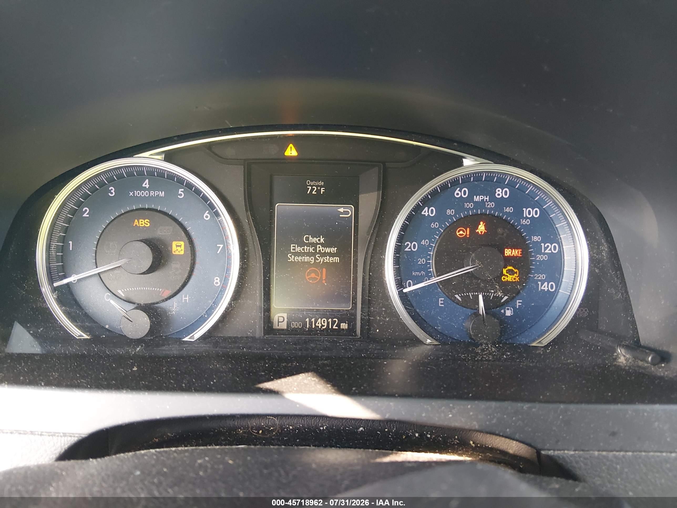 2015 Toyota Camry Xle Blue vin: 4T4BF1FK0FR497883