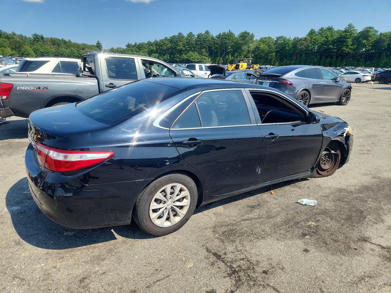 2015 Toyota Camry Le Black vin: 4T4BF1FK0FR499018