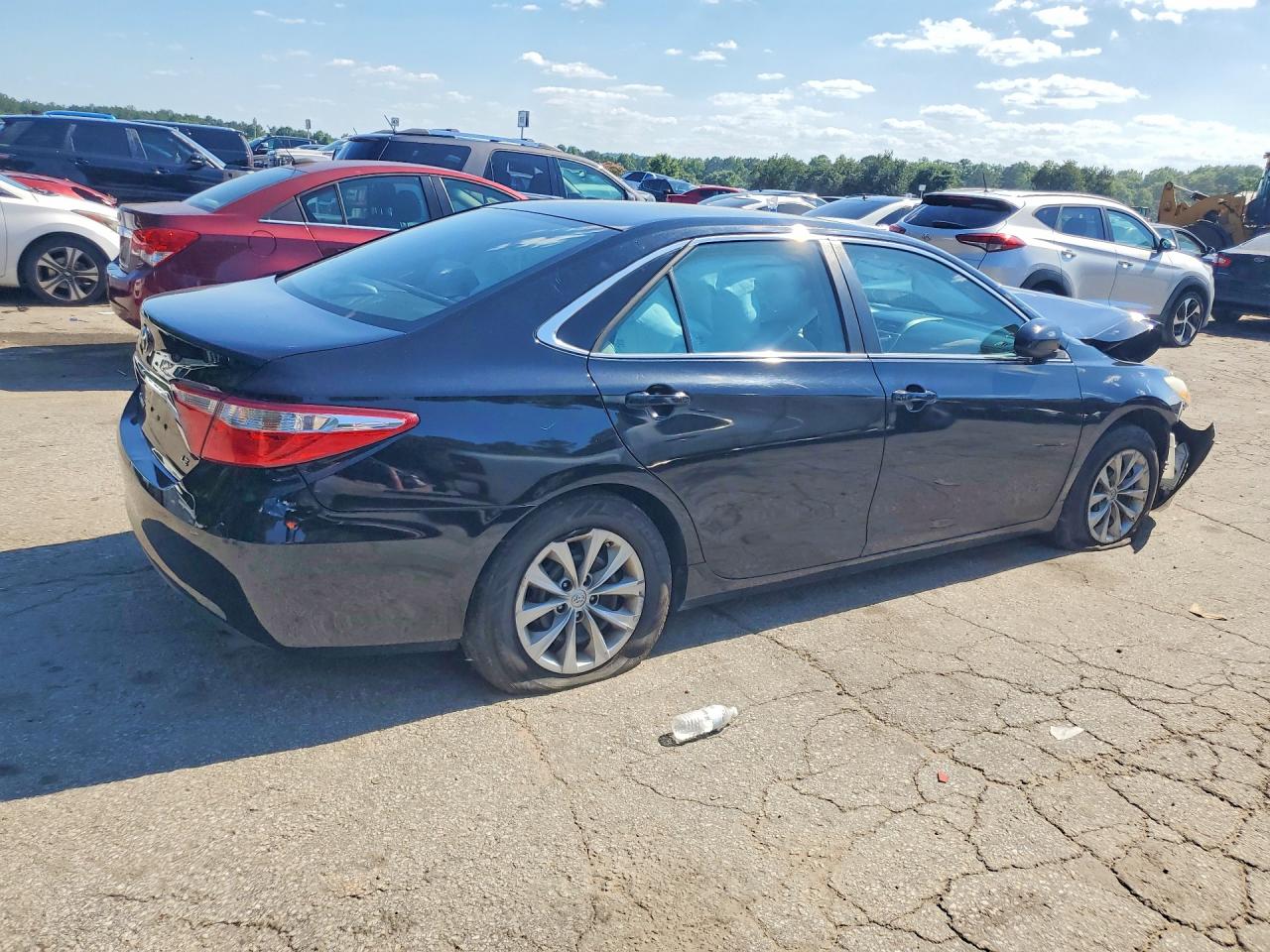 2015 Toyota Camry Le Black vin: 4T4BF1FK0FR509899