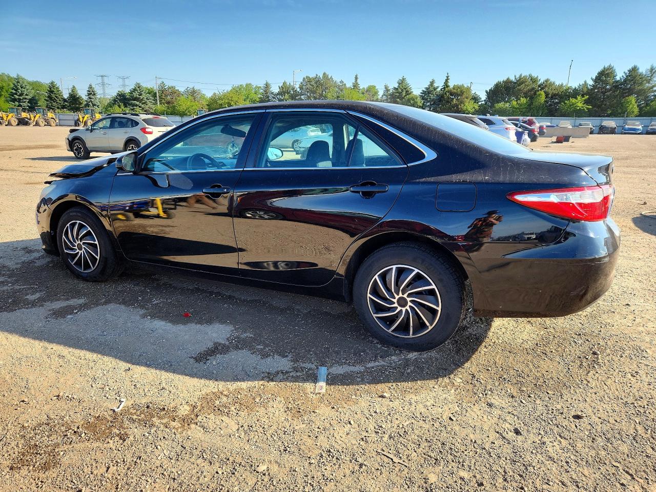 2015 Toyota Camry Le Черный vin: 4T4BF1FK0FR514357