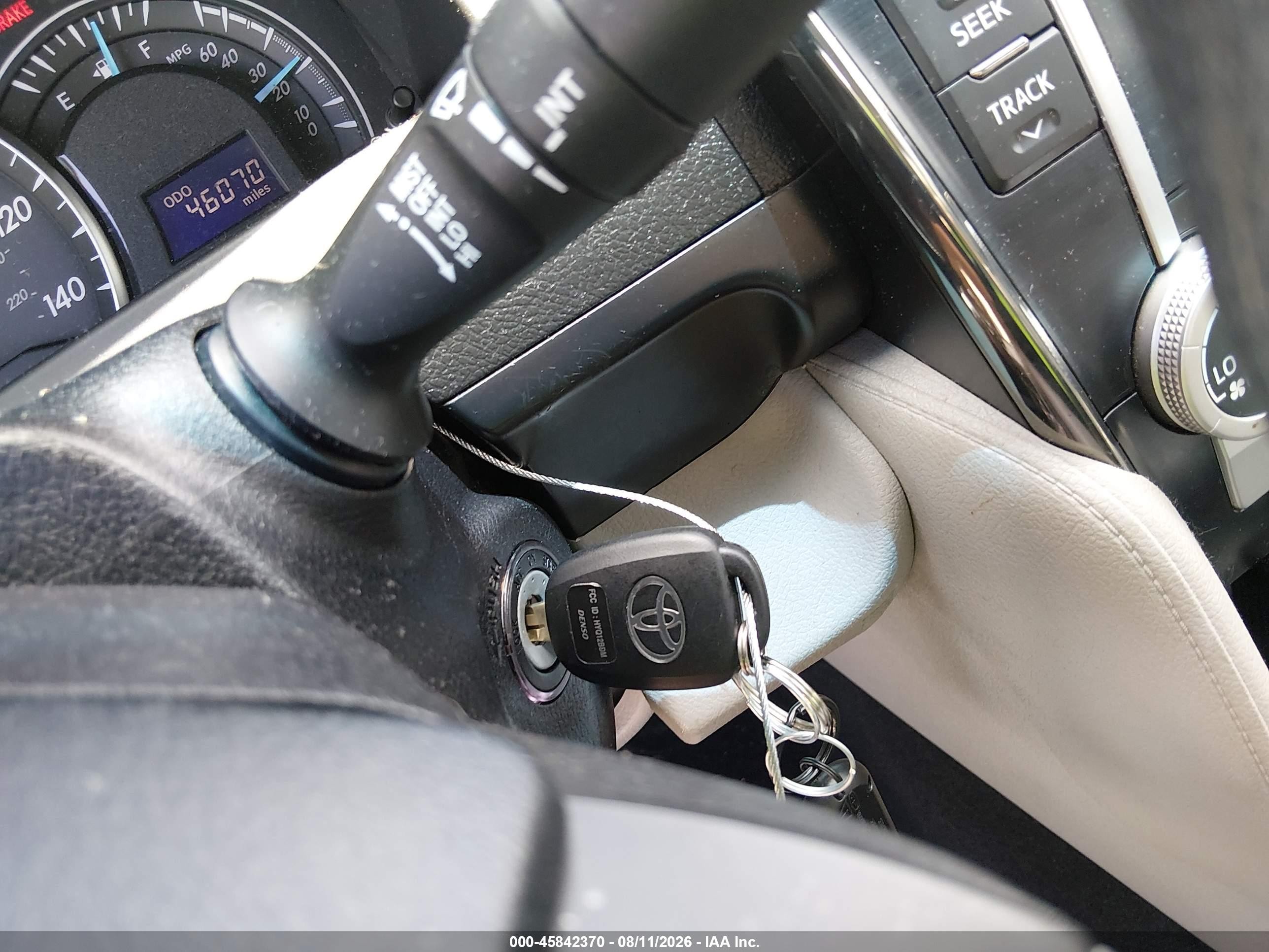 2012 Toyota Camry Le Gray vin: 4T4BF1FK1CR157735