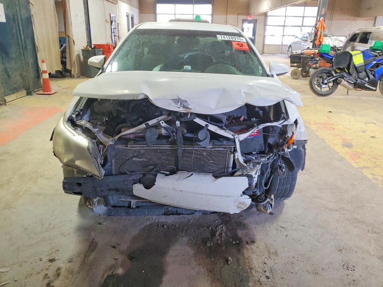 2012 Toyota Camry Base White vin: 4T4BF1FK1CR200874