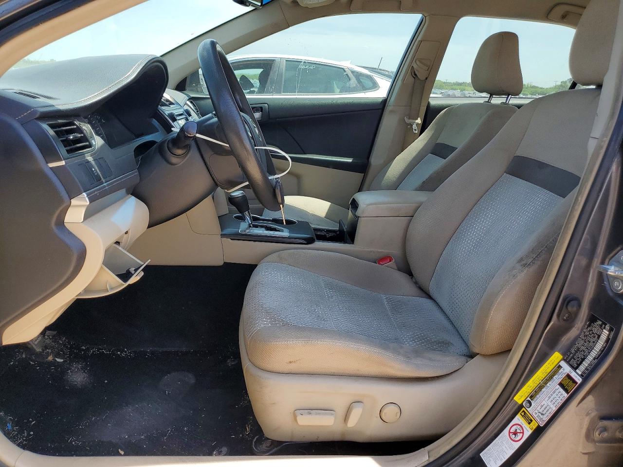 2012 Toyota Camry Le Gray vin: 4T4BF1FK1CR204617