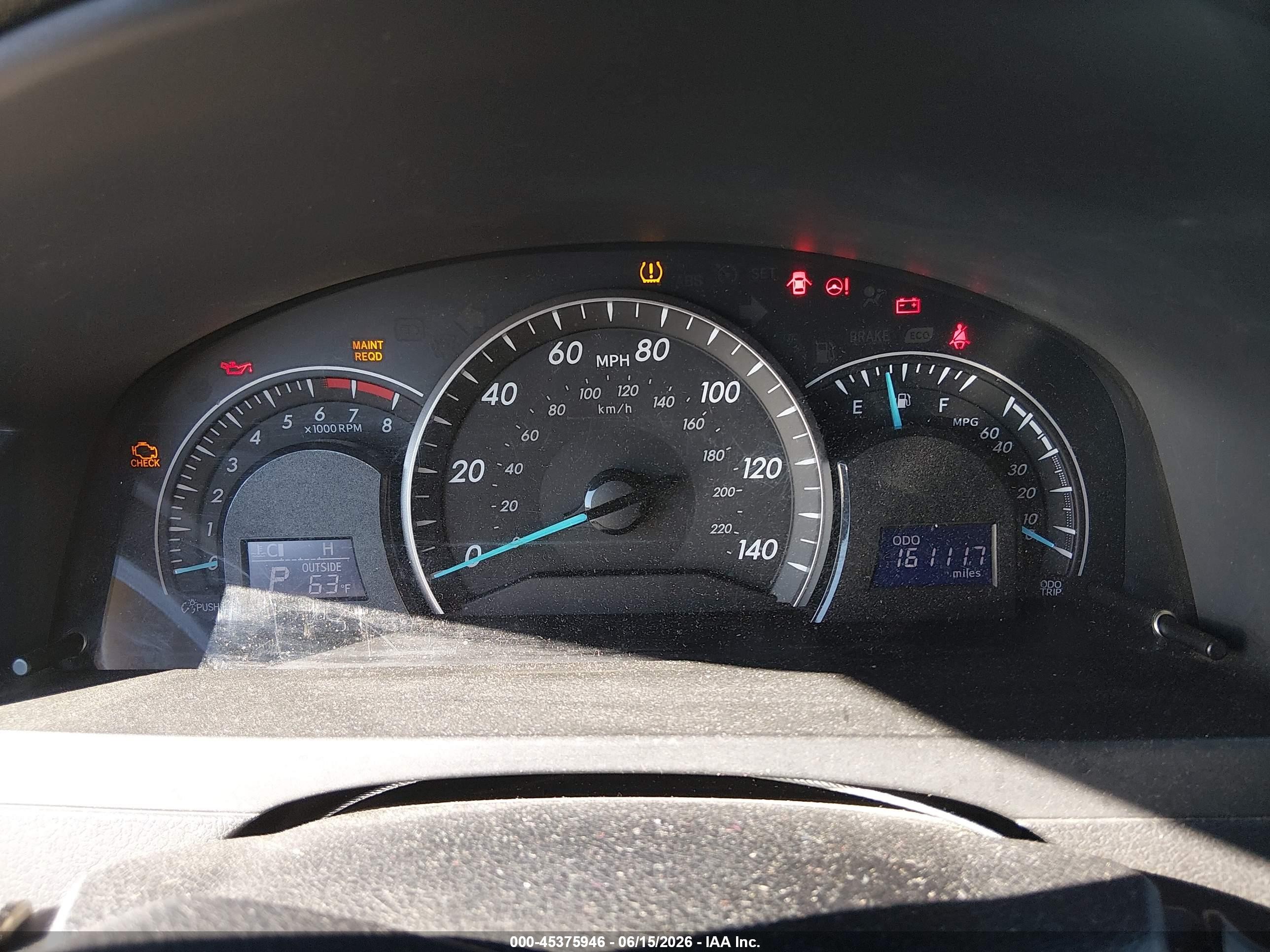 2012 Toyota Camry Le Бежевый vin: 4T4BF1FK1CR212765